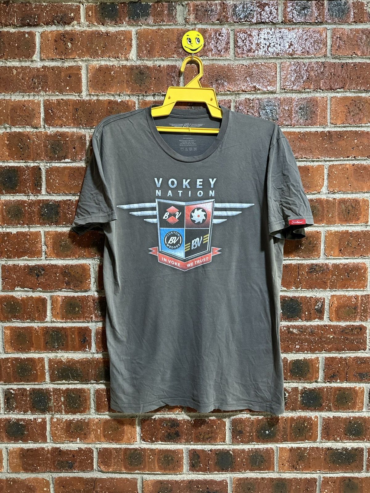 Vintage Vintage Vokey Nation X Fitleist Sun Faded Tee Size US M / EU 48-50 / 2 - 1 Thumbnail
