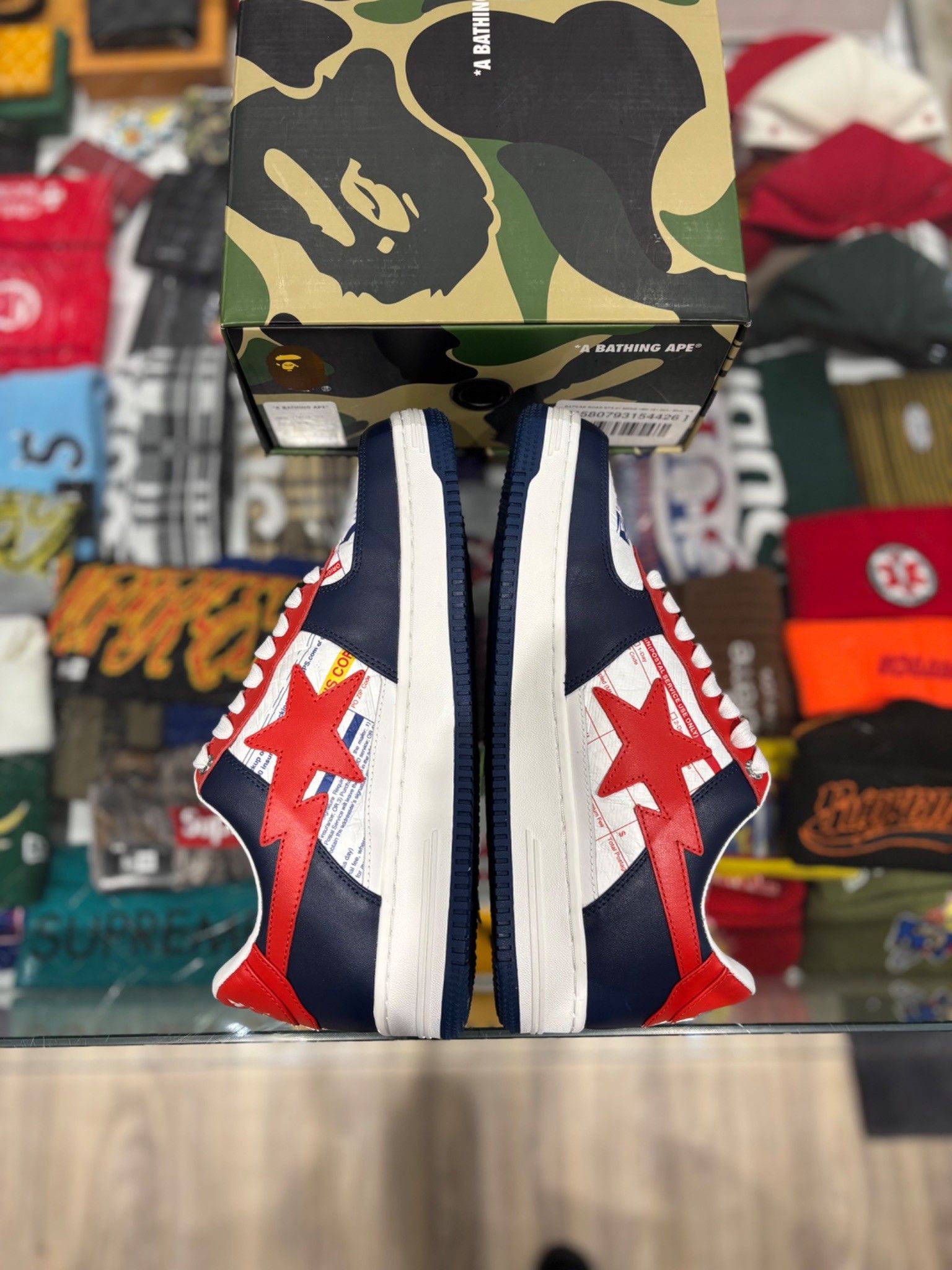 Bape A Bathing Ape Bape Sta USPS Size US 10 / EU 43 - 5 Thumbnail