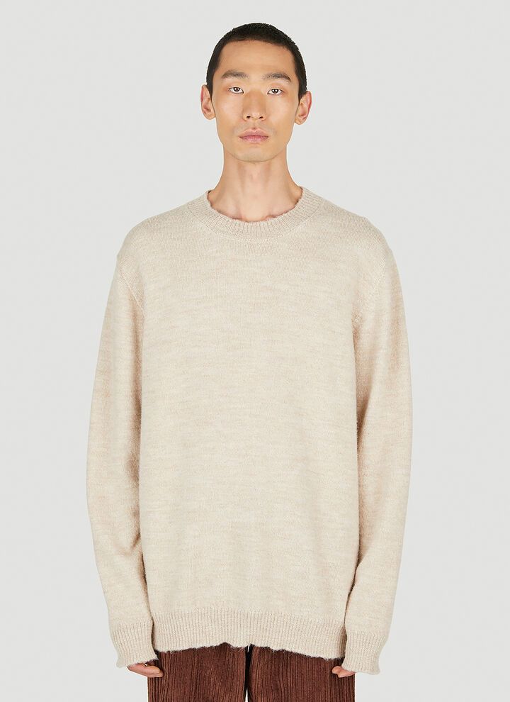 image of Maison Margiela O1W1Db10324 Sweaters In Beige, Men's (Size Medium)