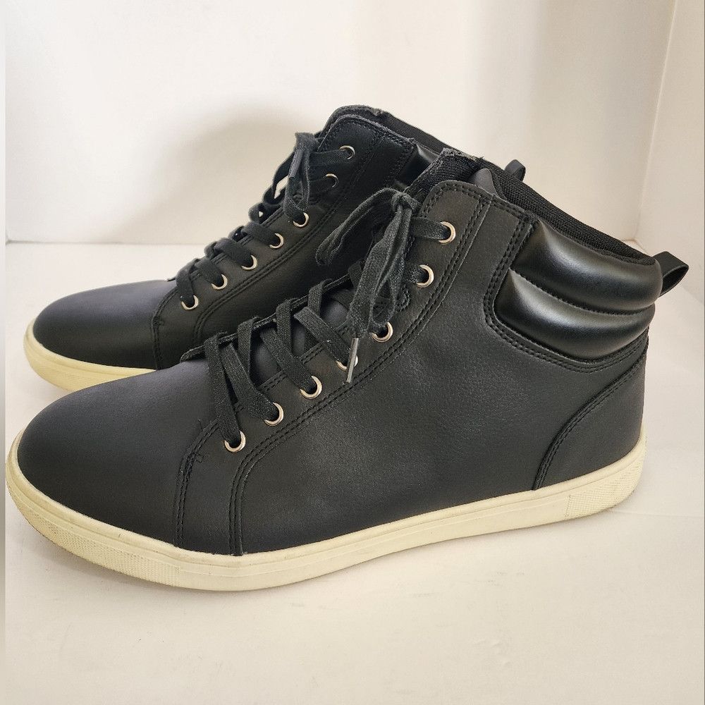 Sneakerboy Goodfellow & Co Men's Black High-Top Lace-Up Sneaker Size US 12 / EU 45 - 7 Thumbnail