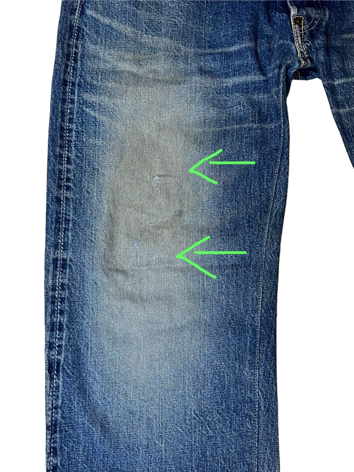 Evisu SICK🔥VINTAGE EVISU PARIS SIOTANI BROTHERS SELVEDGE JEANS Size US 36 / EU 52 - 23 Thumbnail