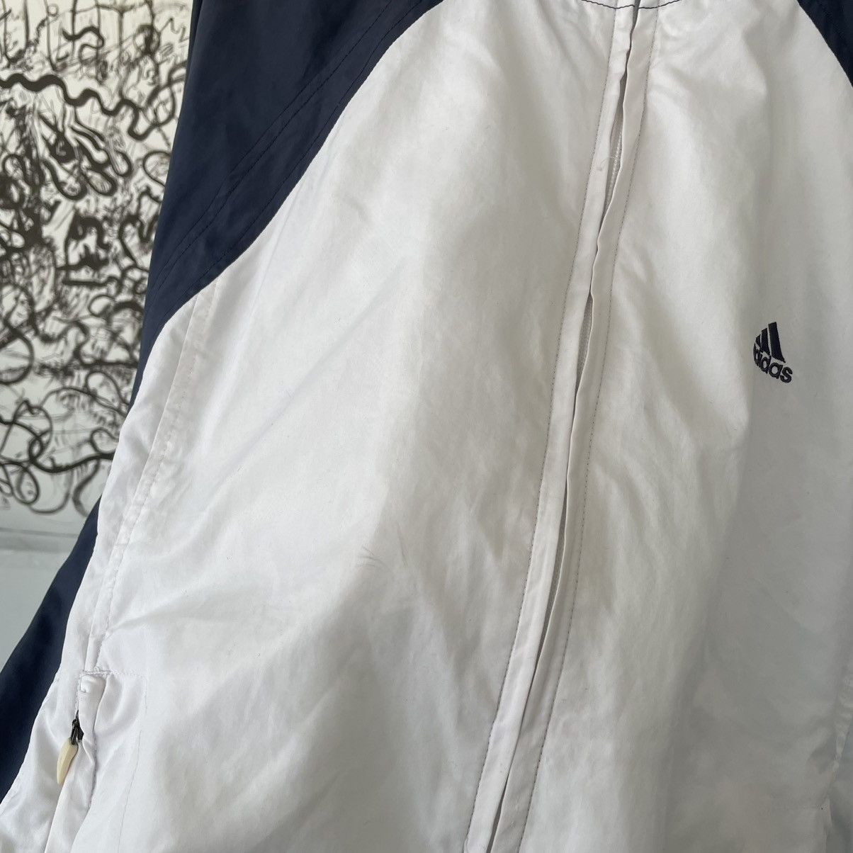 Adidas × Vintage Vintage 00’s Adidas Tracksuit Jacket Y2k style size M Size US M / EU 48-50 / 2 - 11 Thumbnail