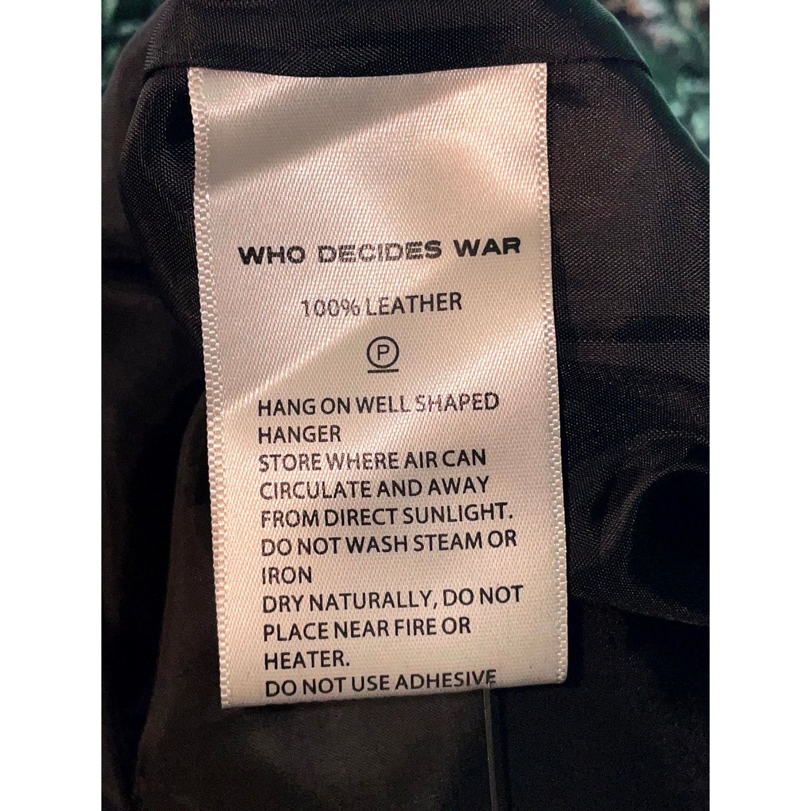 Who Decides War WDW Leather Black & Pure Silver Pants Size US 34 / EU 50 - 6 Thumbnail