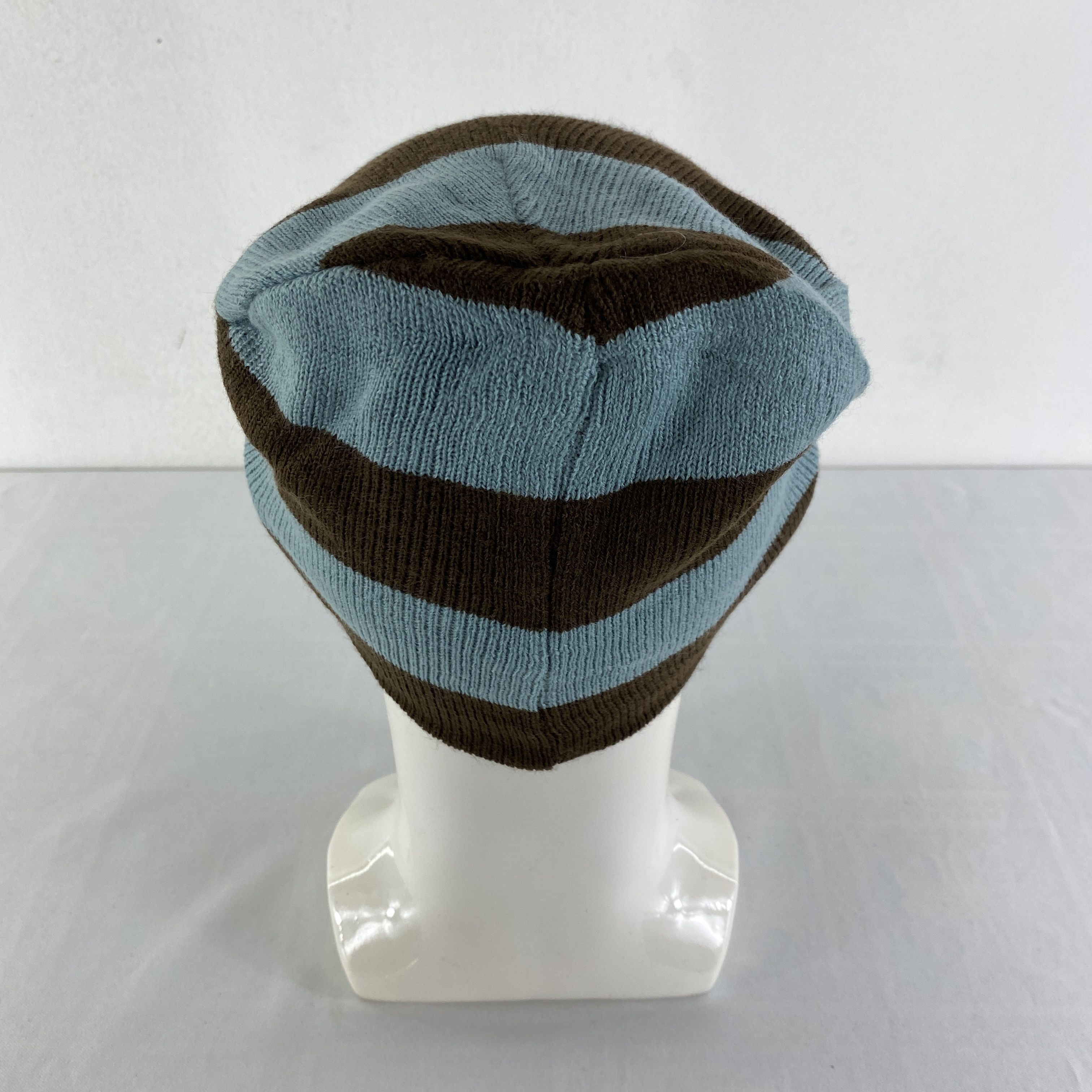 Japanese Brand Stripes Design Snow Cap Hat Beanie -BN518 Size ONE SIZE - 3 Thumbnail