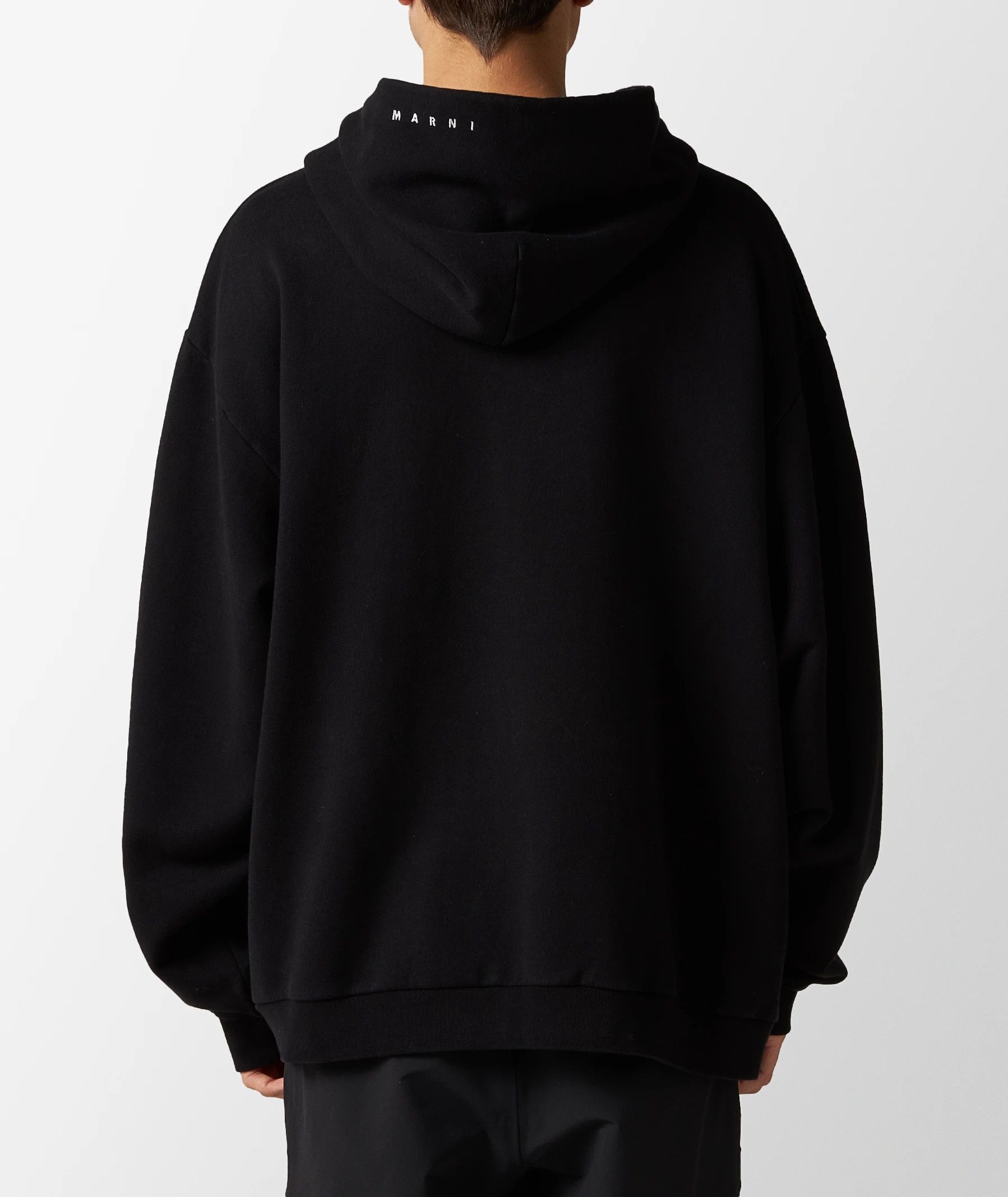 Marni o1w1db1em1224 Hoodie in Black Size US L / EU 52-54 / 3 - 3 Thumbnail