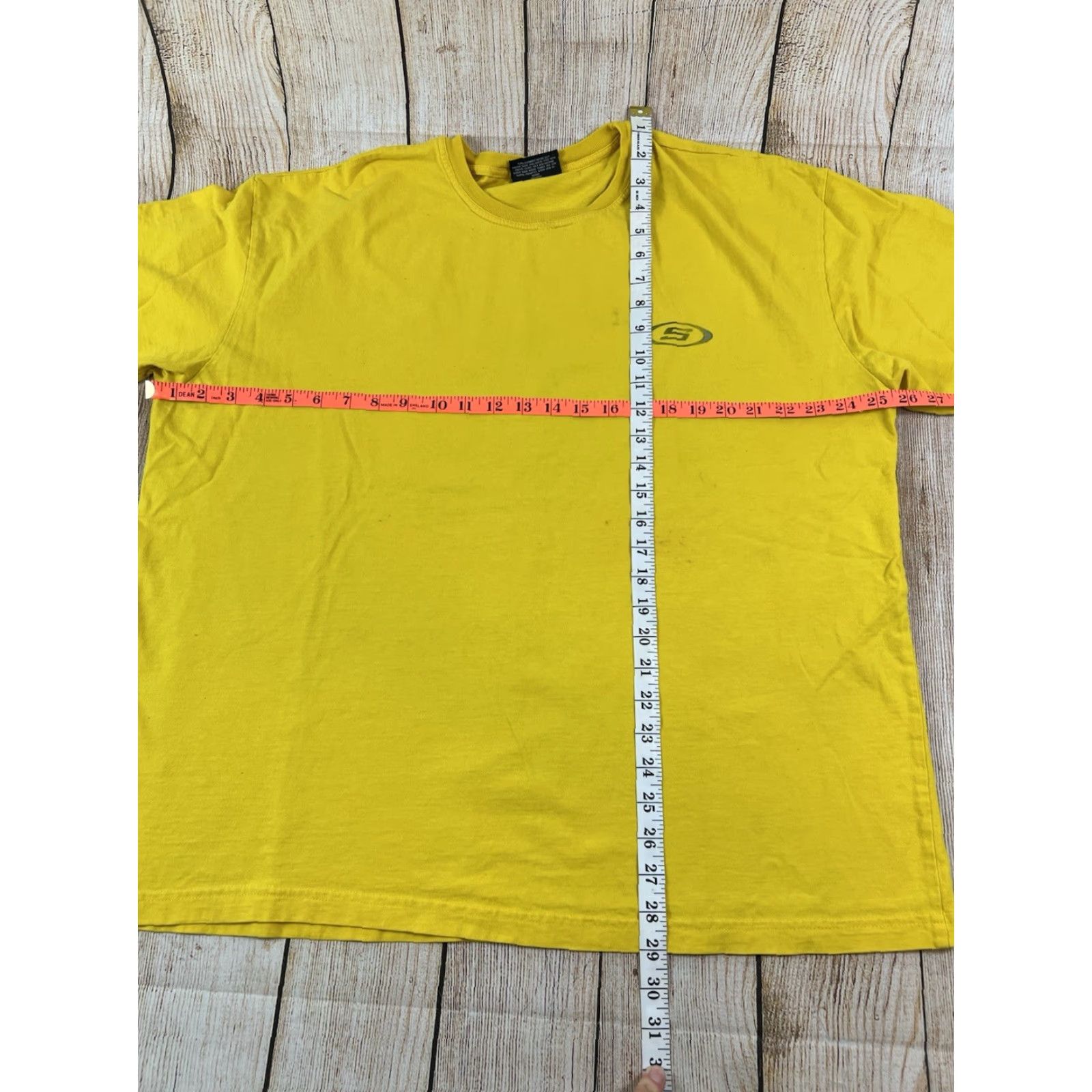 Vintage VINTAGE Distressed Y2K Structure Sport Yellow T Shirt XL Men Crew Neck Short Sleeve Size XL Yellow Grunge Hipster Punk Vintage Yes Size US XL / EU 56 / 4 - 3 Thumbnail