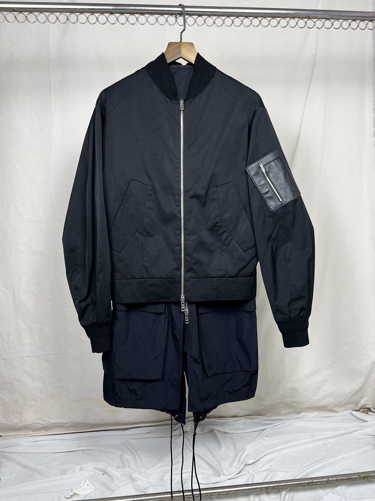 Juun.J Juun.J 16SS Layered Detachable MA-1 Layer Bomber Size US S / EU 44-46 / 1 - 2 Thumbnail