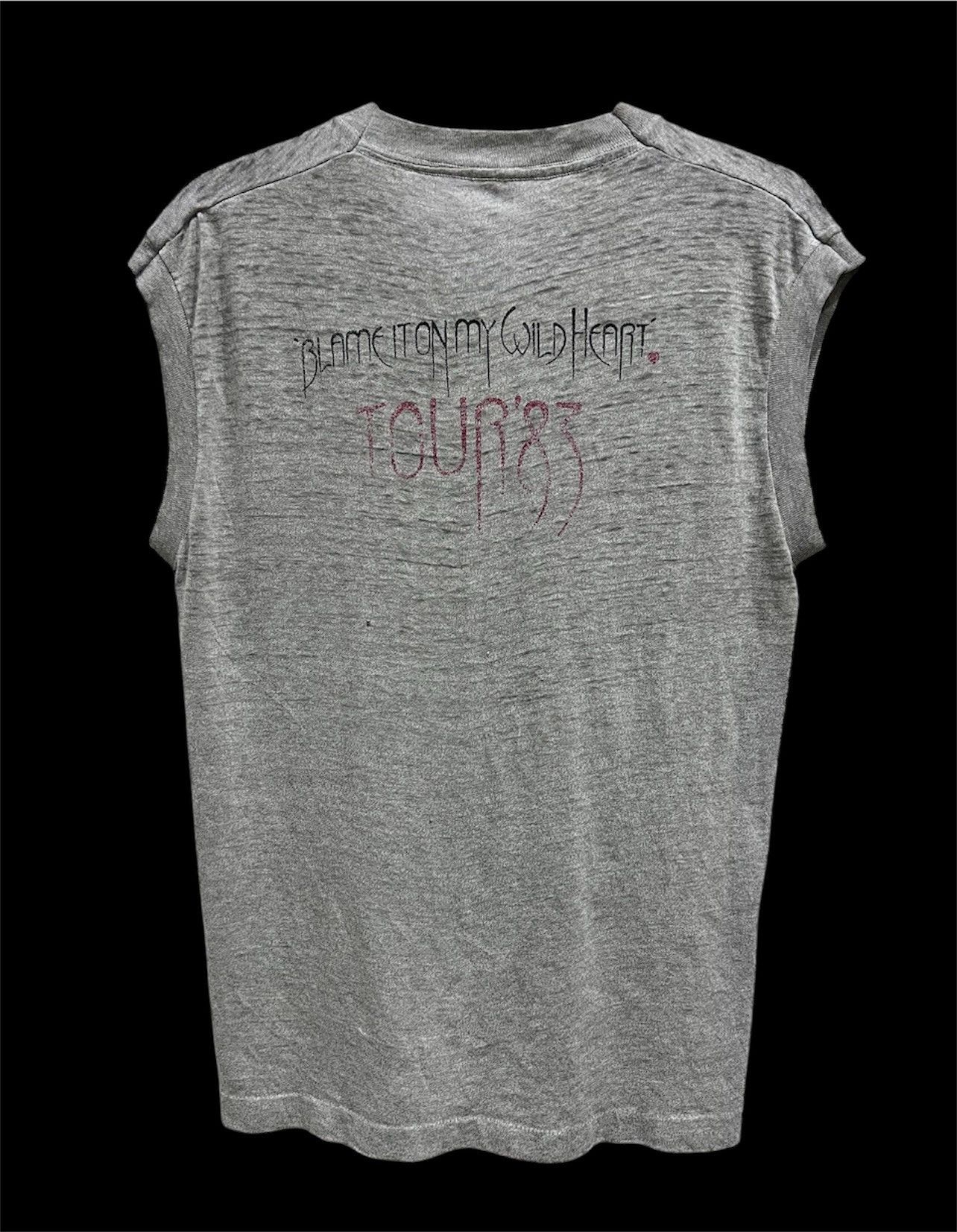 Band Tees × Vintage Vintage 80s Stevie Nicks DON'T BLAME IT ON ME Tour Tee Faded Size US M / EU 48-50 / 2 - 4 Thumbnail