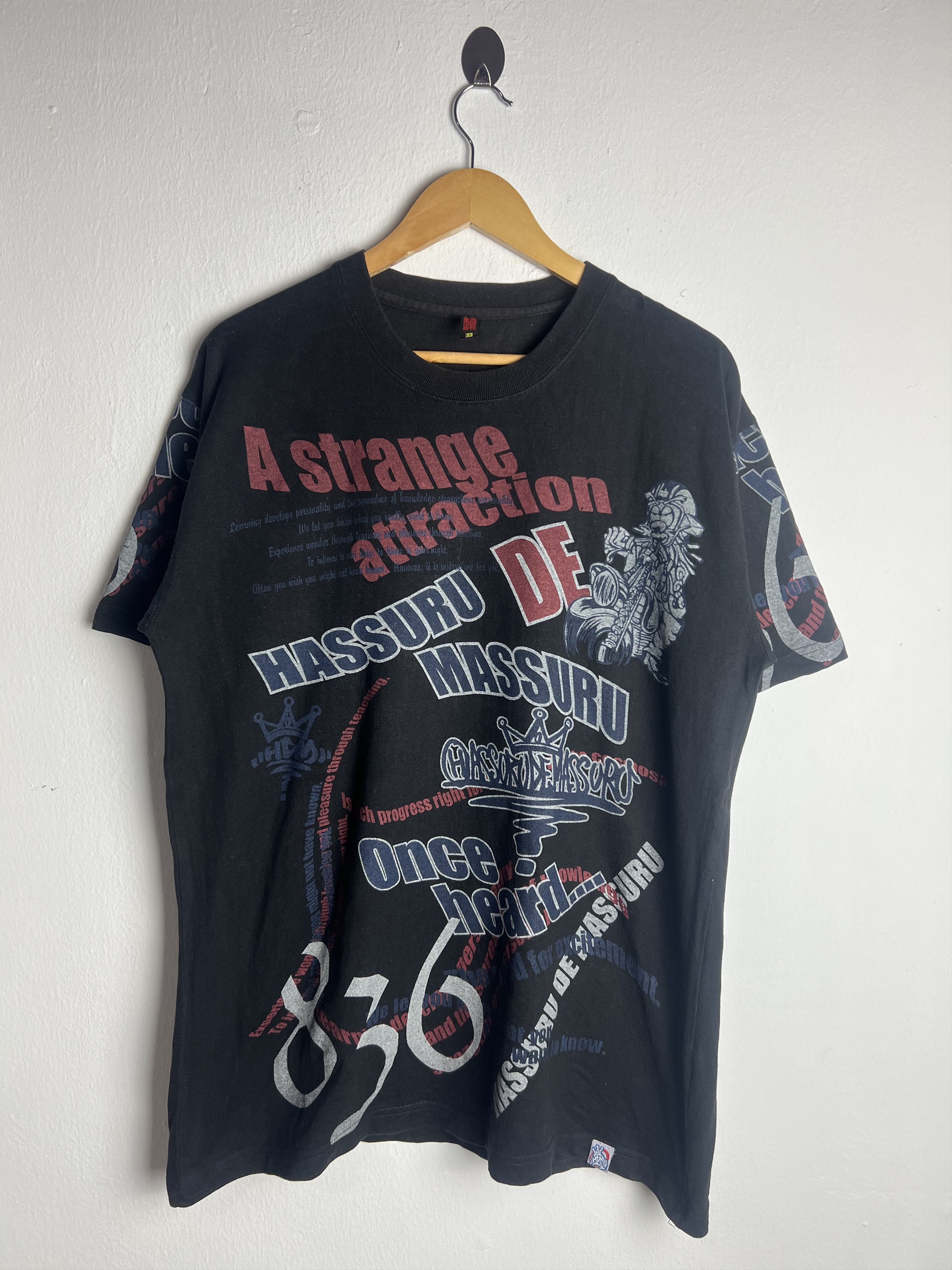 Seditionaries Hassuru Massuru Graphic Print Tshirt Size US L / EU 52-54 / 3 - 1 Thumbnail