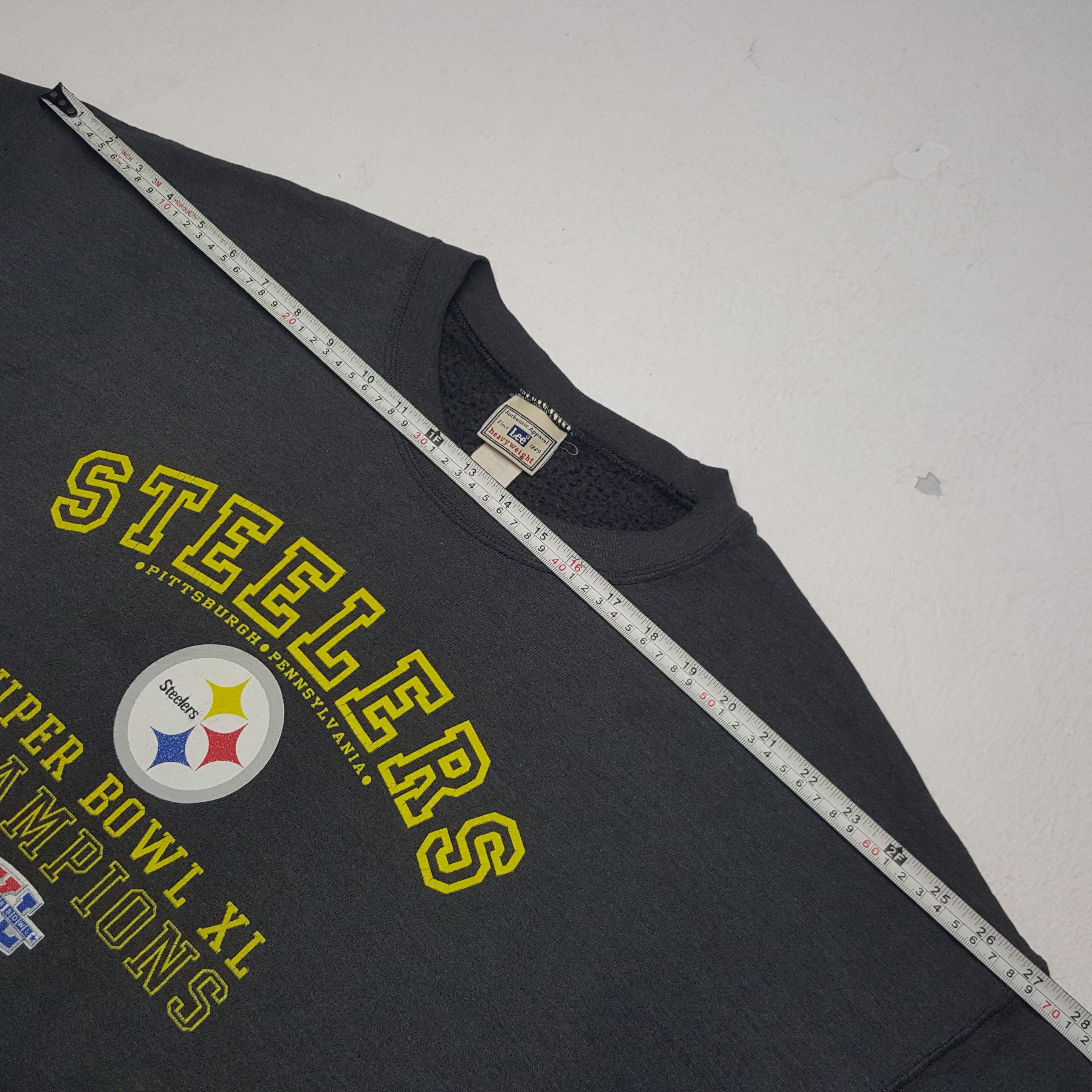 Lee × NFL × Vintage Vintage Steelers Super Bowl XL Champions Sweatshirt Size US XXL / EU 58 / 5 - 6 Thumbnail