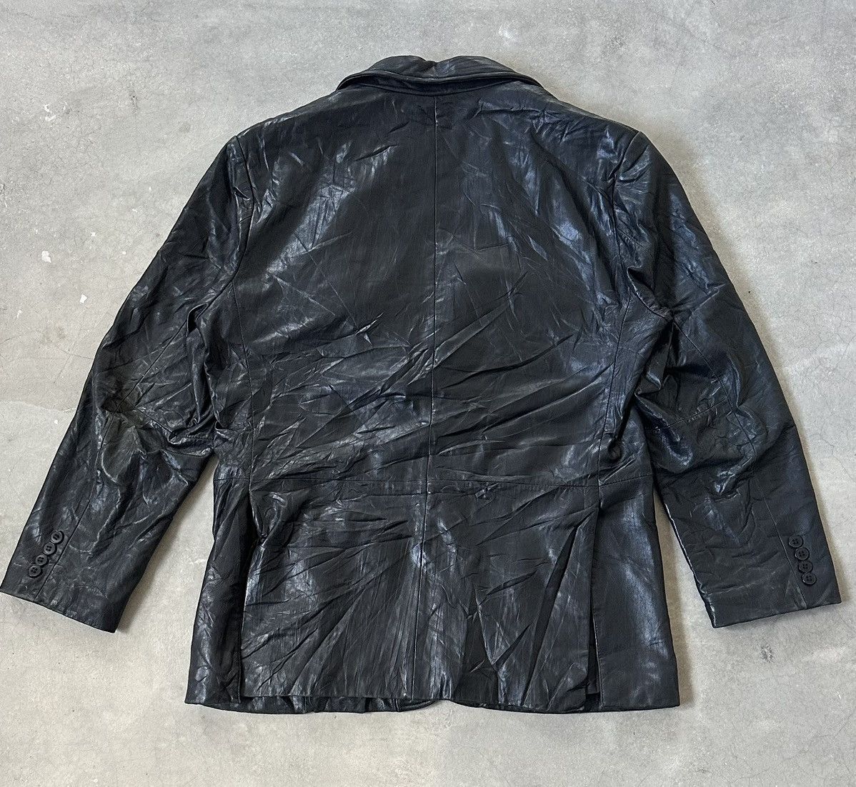 Other GRESHAM JAPANESE BRAND SHEEPSKIN LEATHER BLAZER Size US M / EU 48-50 / 2 - 7 Thumbnail