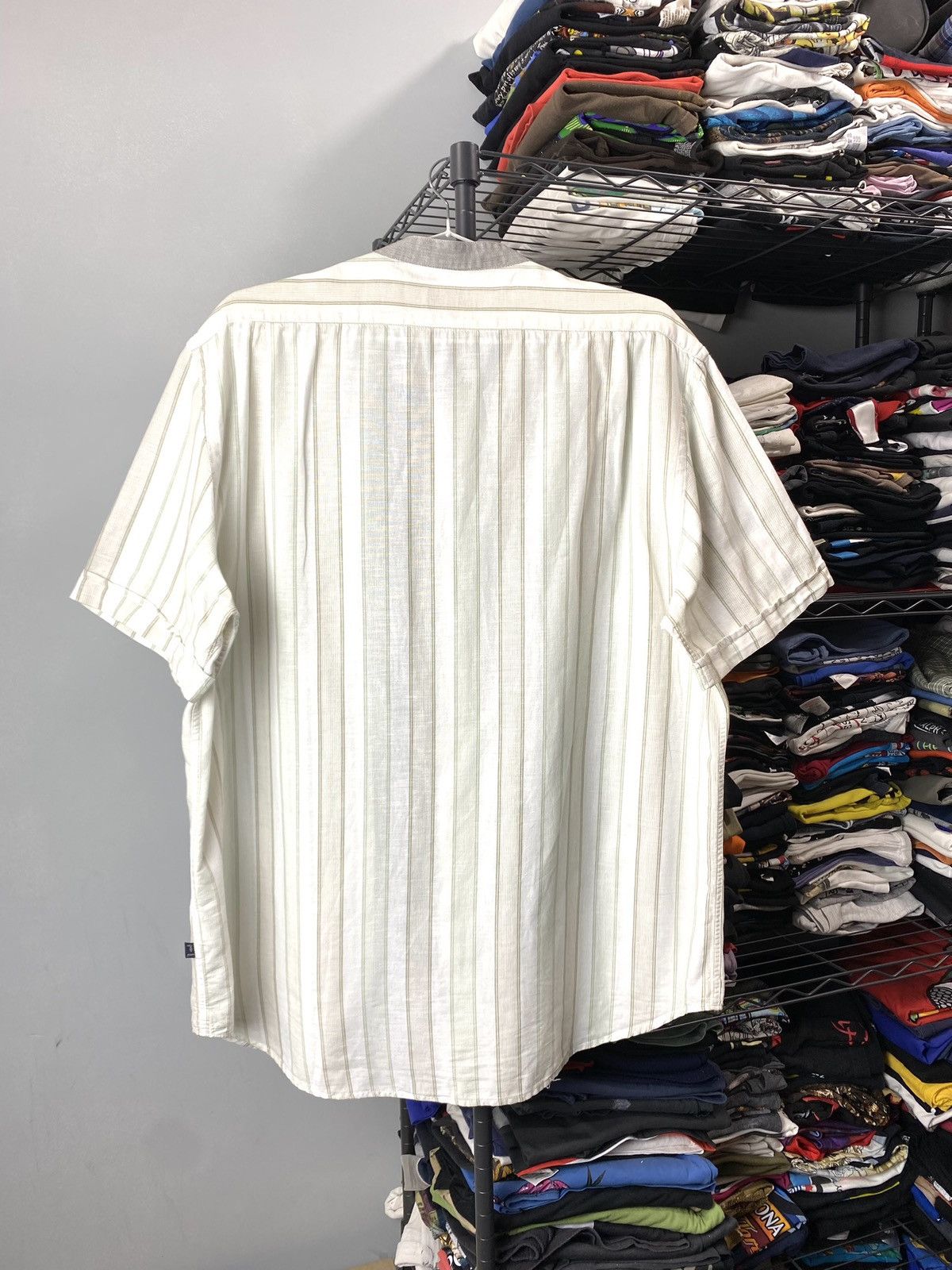 Trussardi Rare! Vintage Trussardi Jeans Linen Shirt Cotton Size US XL / EU 56 / 4 - 9 Thumbnail