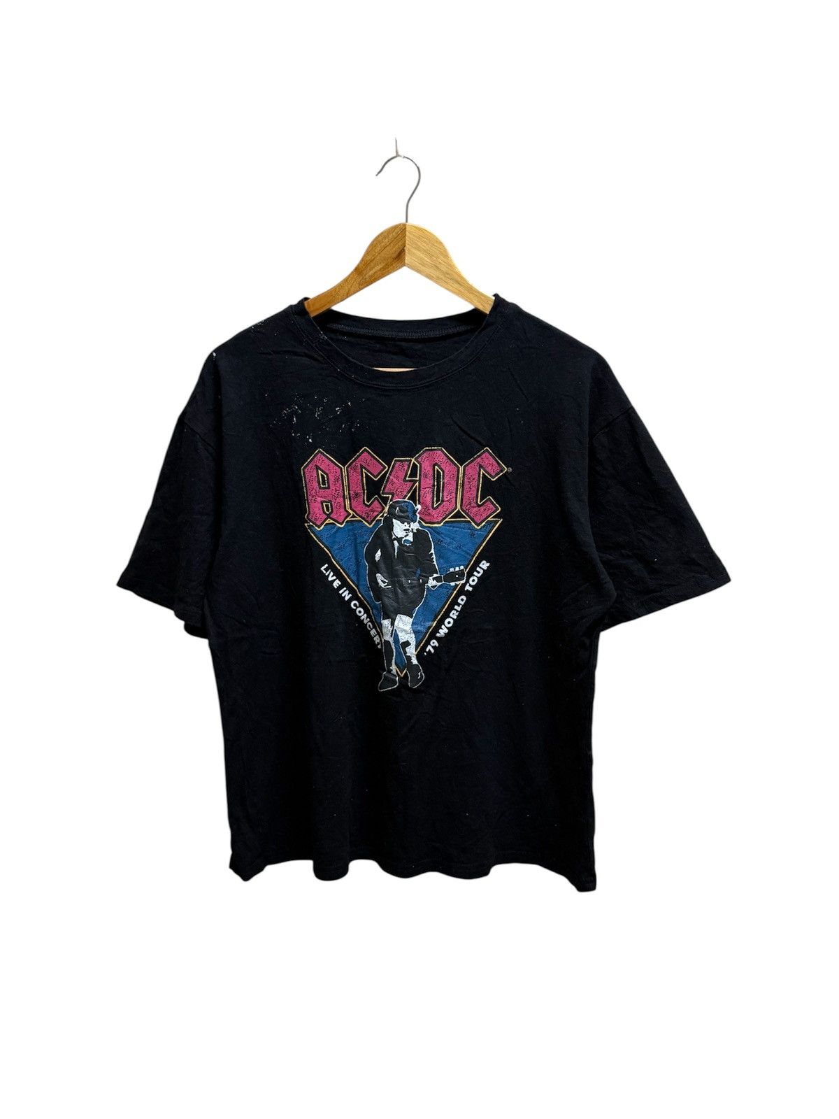 Band Tees Cherry Design X Acdc Band Tees Size US M / EU 48-50 / 2 - 1 Thumbnail