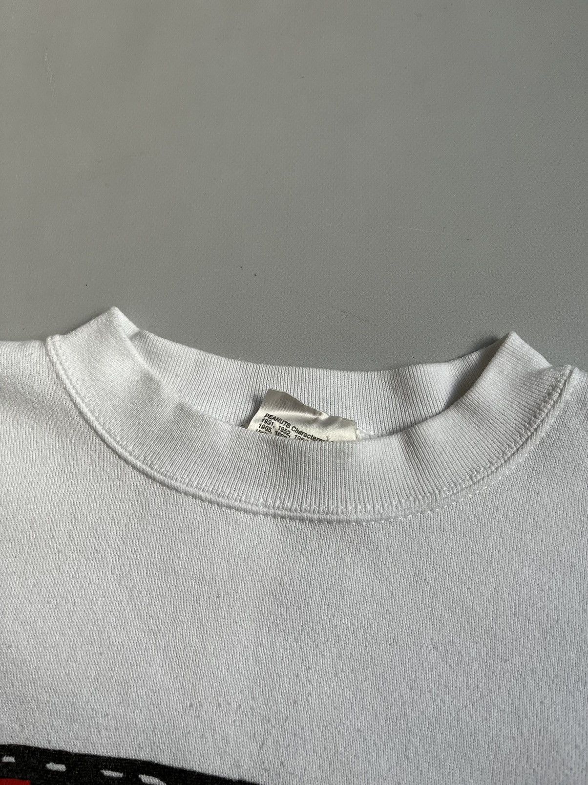 Peanuts × Vintage Vintage Peanuts United Feature Syndicate White Sweatshirt Size US XL / EU 56 / 4 - 5 Thumbnail