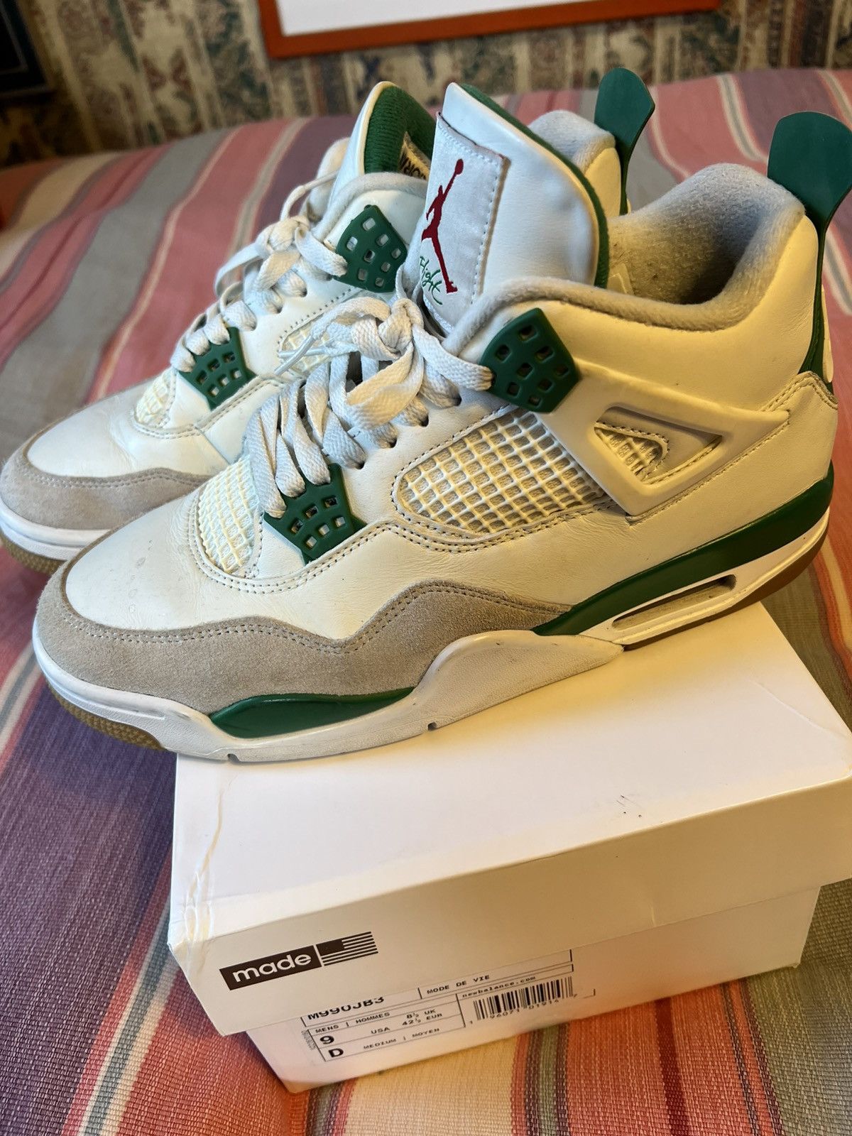 Jordan Brand Jordan 4 Retro SB Pine Green - 9.5 Size US 9.5 / EU 42-43 - 10 Thumbnail