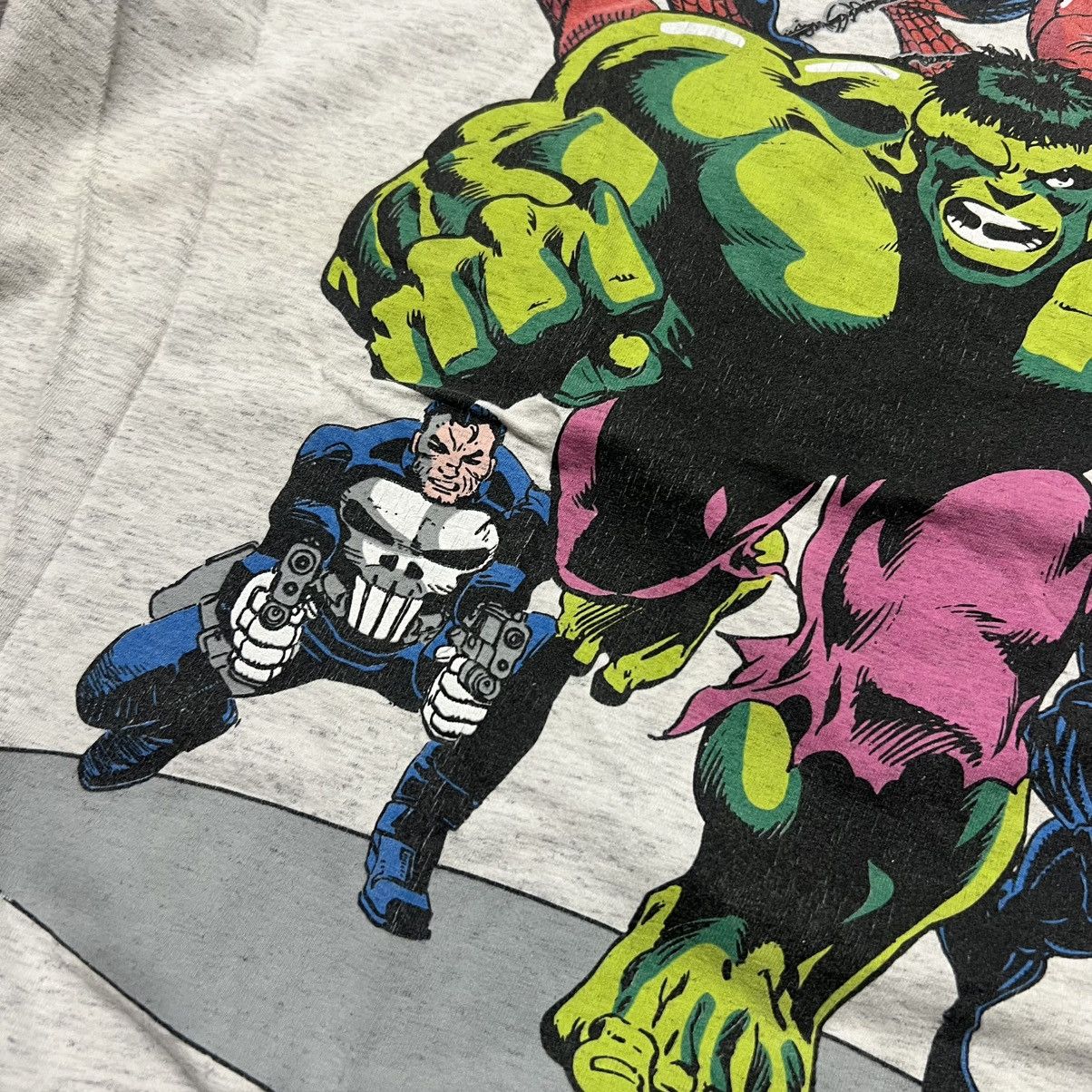 Marvel Comics 1994 Spiderman Venom Punisher Hulk Marvel T shirt Size US XL / EU 56 / 4 - 3 Thumbnail