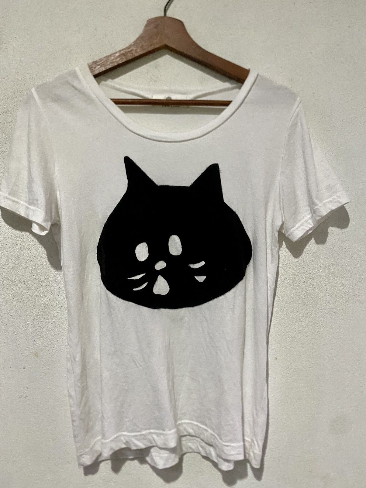 Issey Miyake × Japanese Brand × Ne-Net Ne-net White t shirt Big Logo Size M / US 6-8 / IT 42-44 - 1 Thumbnail
