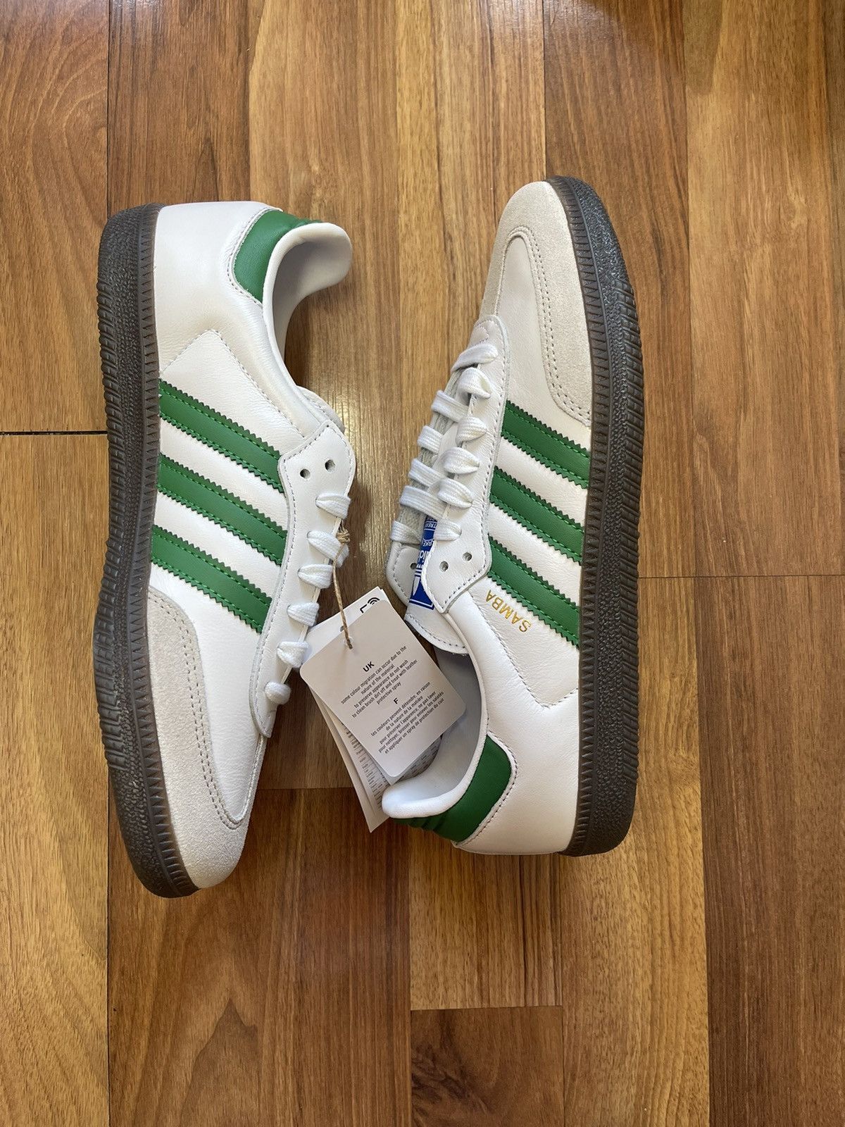 Adidas Adidas Samba Green Sneakers Size 6 Size US 6 / EU 39 - 4 Thumbnail