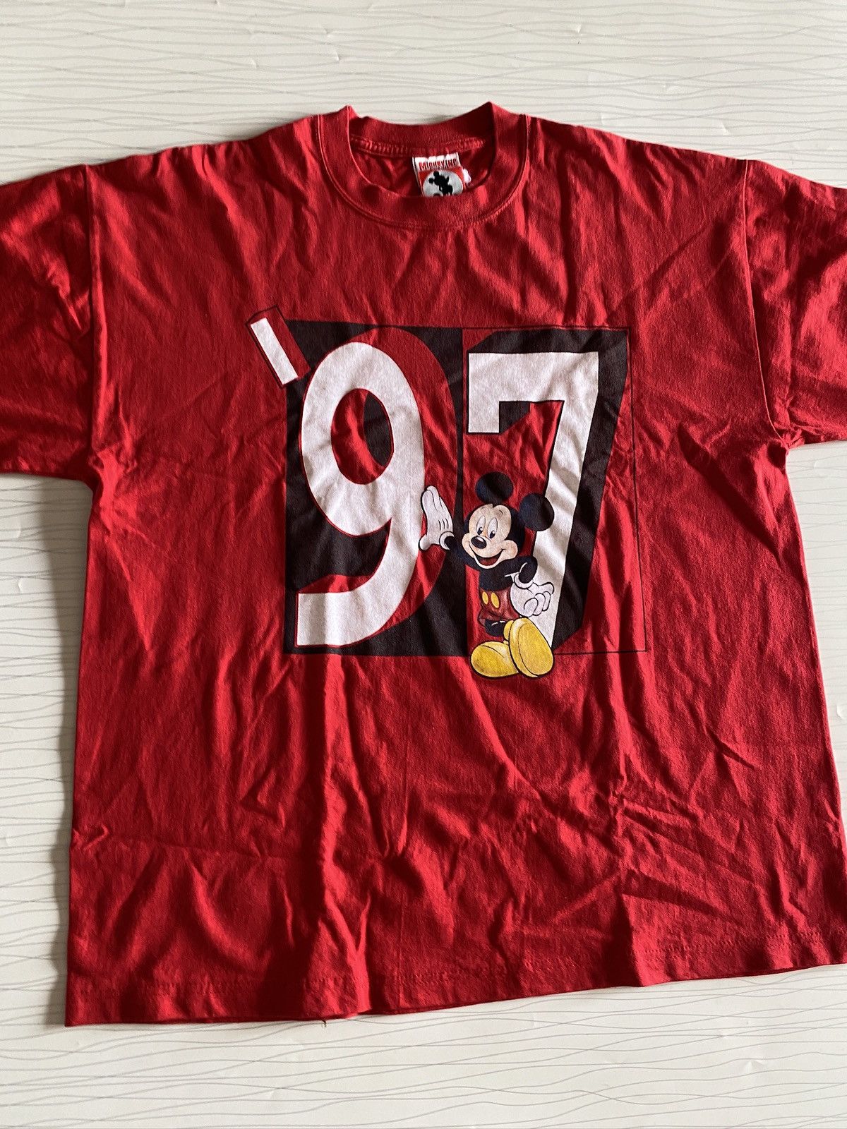 Disney Vintage 1997 Disney Mickey Mouse Tshirt Size US XL / EU 56 / 4 - 2 Thumbnail