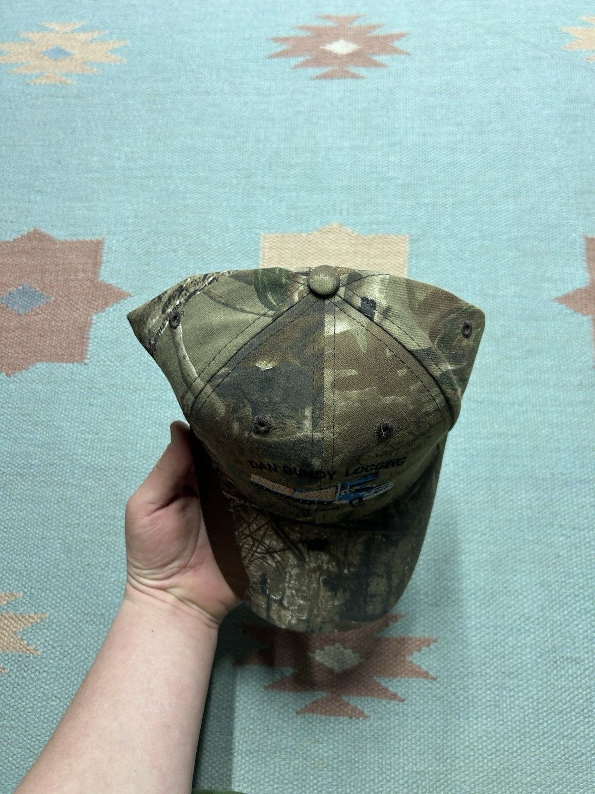 Vintage Dri Duck hat camo Dan Bundy logging Michigan truck deer wild Size ONE SIZE - 3 Thumbnail