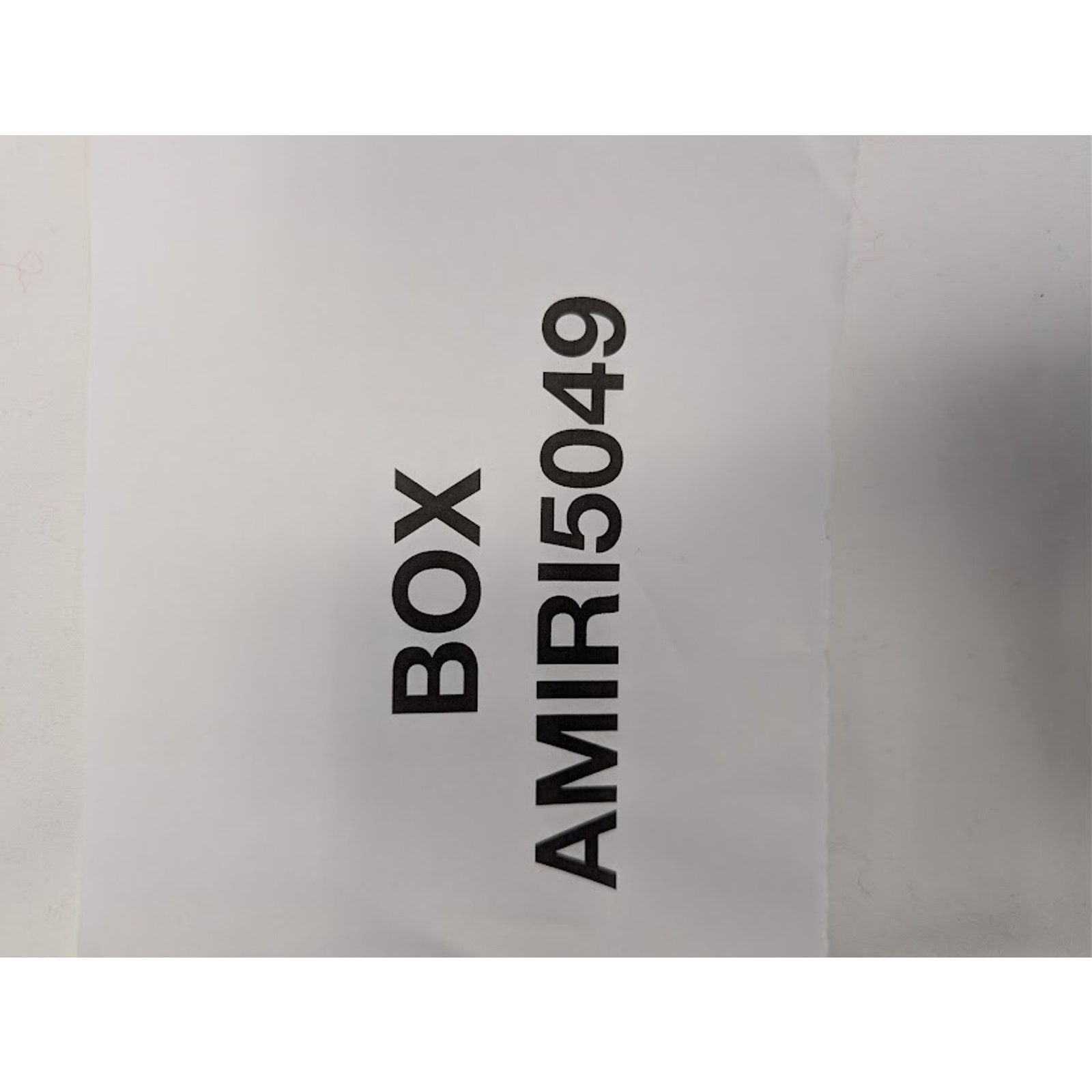 Amiri o1rshd1 MA Drip Skinny Denim Jeans in Aged Black Size US 31 - 23 Thumbnail