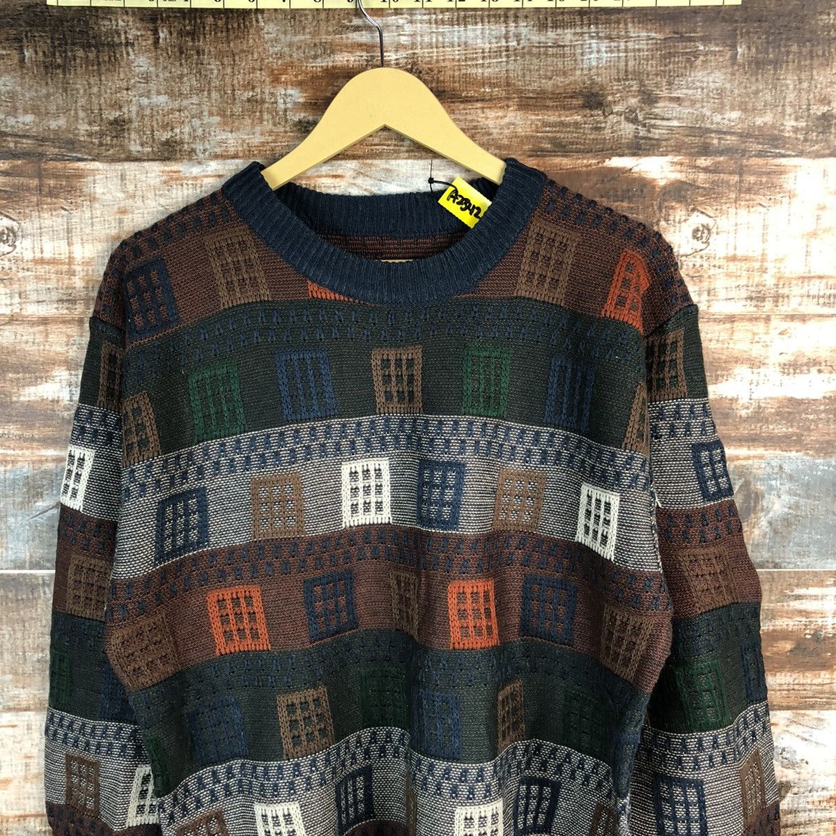 Homespun Knitwear Japan vintage streetwear Brown Knitwear #A2342 Size US M / EU 48-50 / 2 - 5 Thumbnail