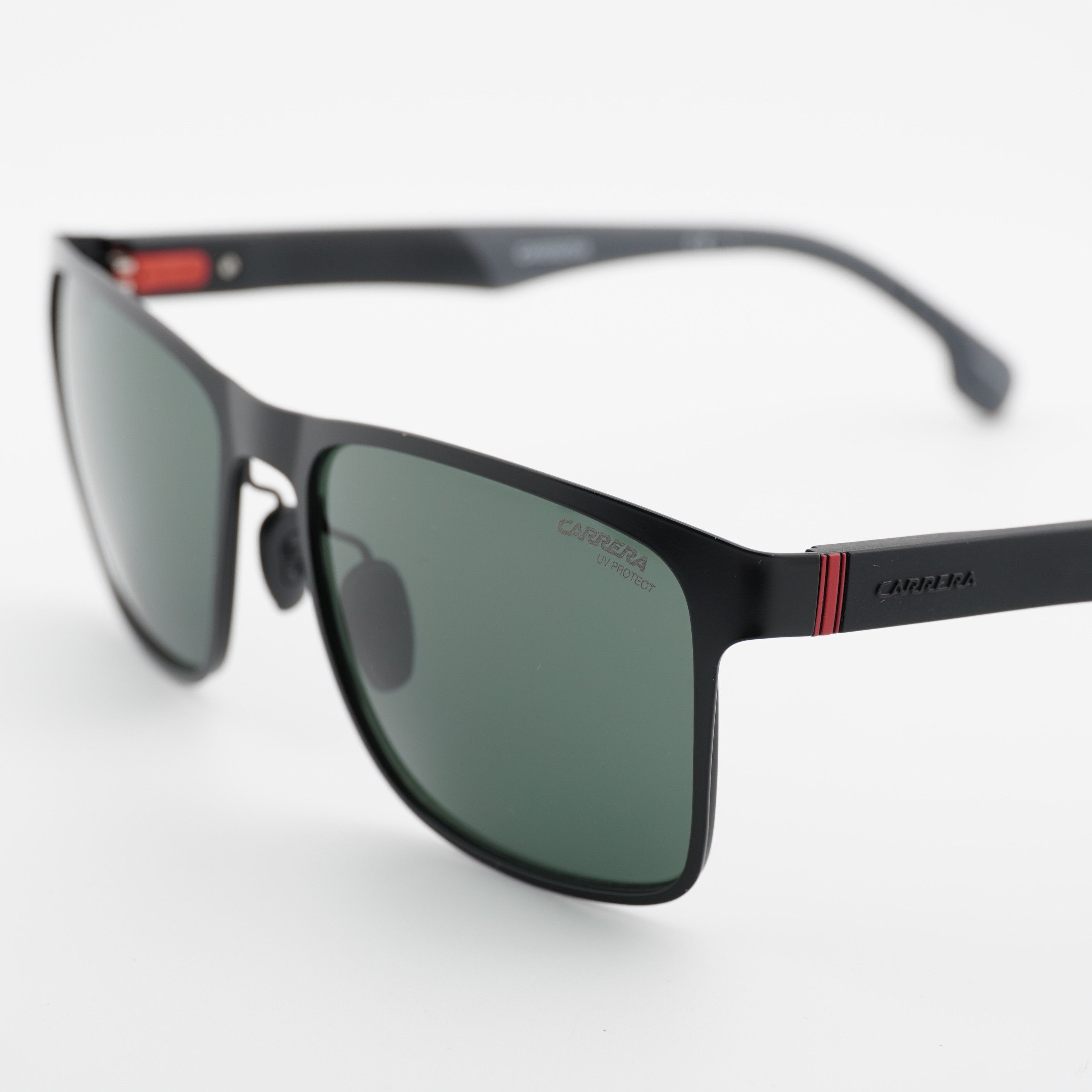 Carrera Carrera 8026/S 003/QT Sunglasses Black Square Frame Size ONE SIZE - 6 Thumbnail