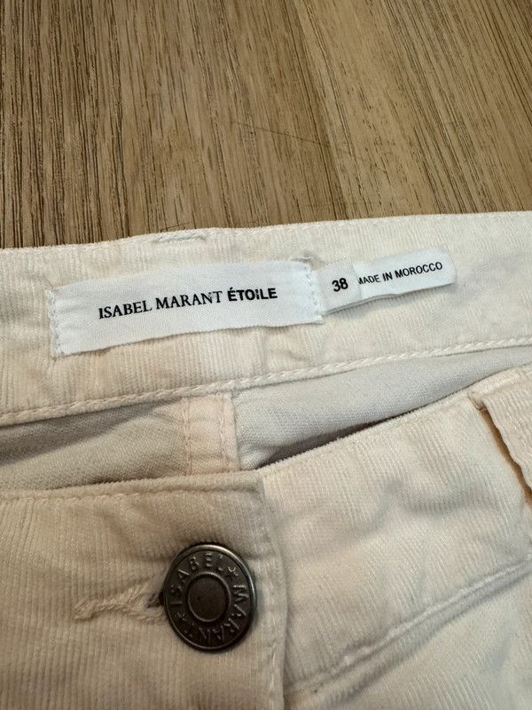 Isabel Marant × Isabel Marant Etoile Isabel Marant Etoile size 38 Ivo Zipper moto Corduroy pants Size 26" / US 2 / IT 38 - 7 Thumbnail