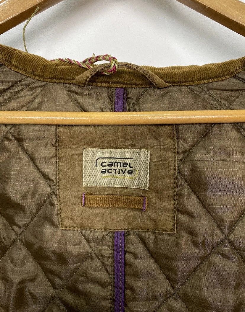 camel active Camel Active Full Zip Military Quilted Jacket Brown USA Size XL / US 12-14 / IT 48-50 - 9 Thumbnail