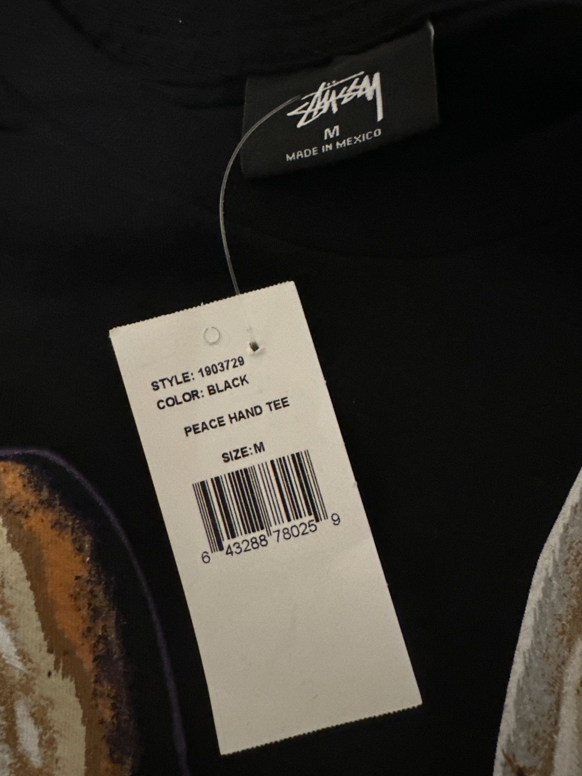 Stussy Stussy Peace Hand Tee Size US M / EU 48-50 / 2 - 5 Thumbnail