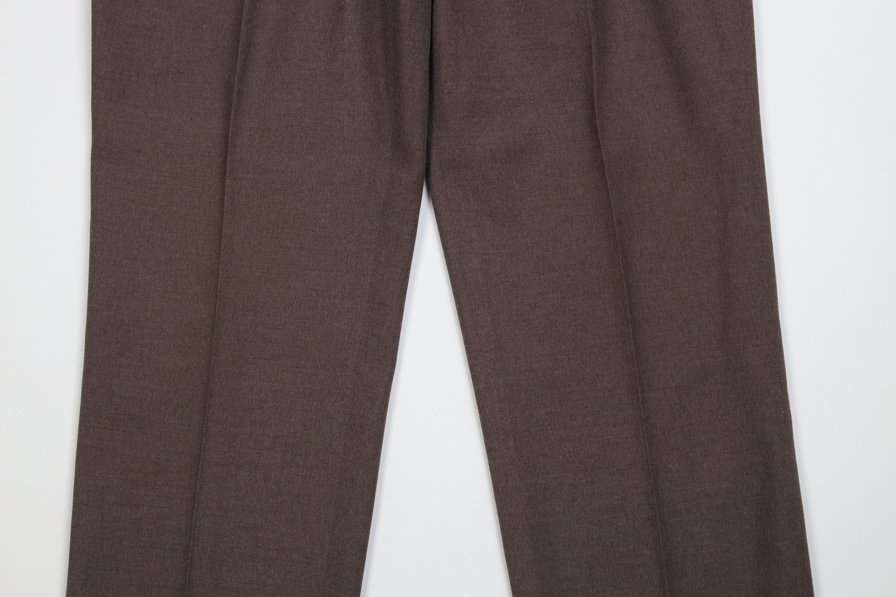 Vintage Vintage 70s Streetwear Wool Blend Wide Leg Chino Pants USA Size US 34 / EU 50 - 3 Thumbnail