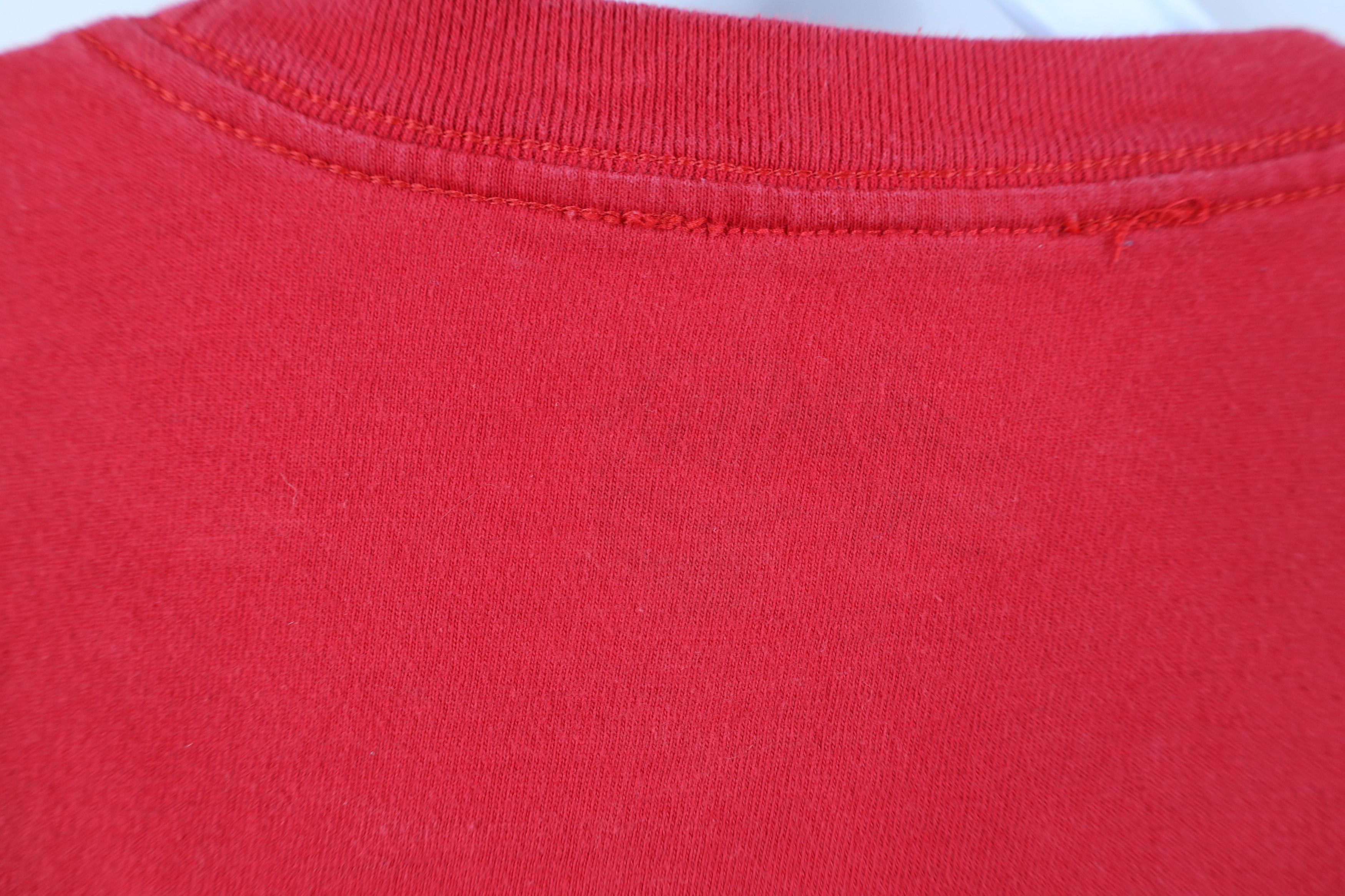 Fox Racing Vintage Y2K Fox Racing Spell Out Short Sleeve T-Shirt Red Size US L / EU 52-54 / 3 - 12 Thumbnail