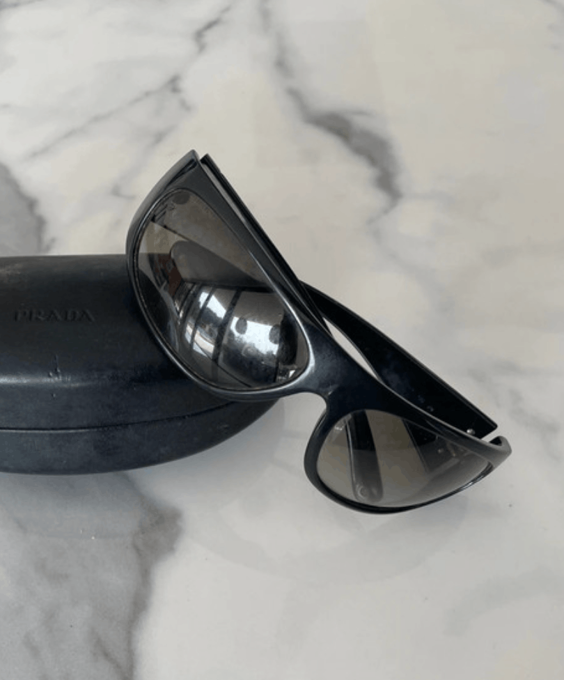 Prada PRADA Sunglasses Star Mask Flame Sport Metal Wrap RI831 Size ONE SIZE - 5 Thumbnail