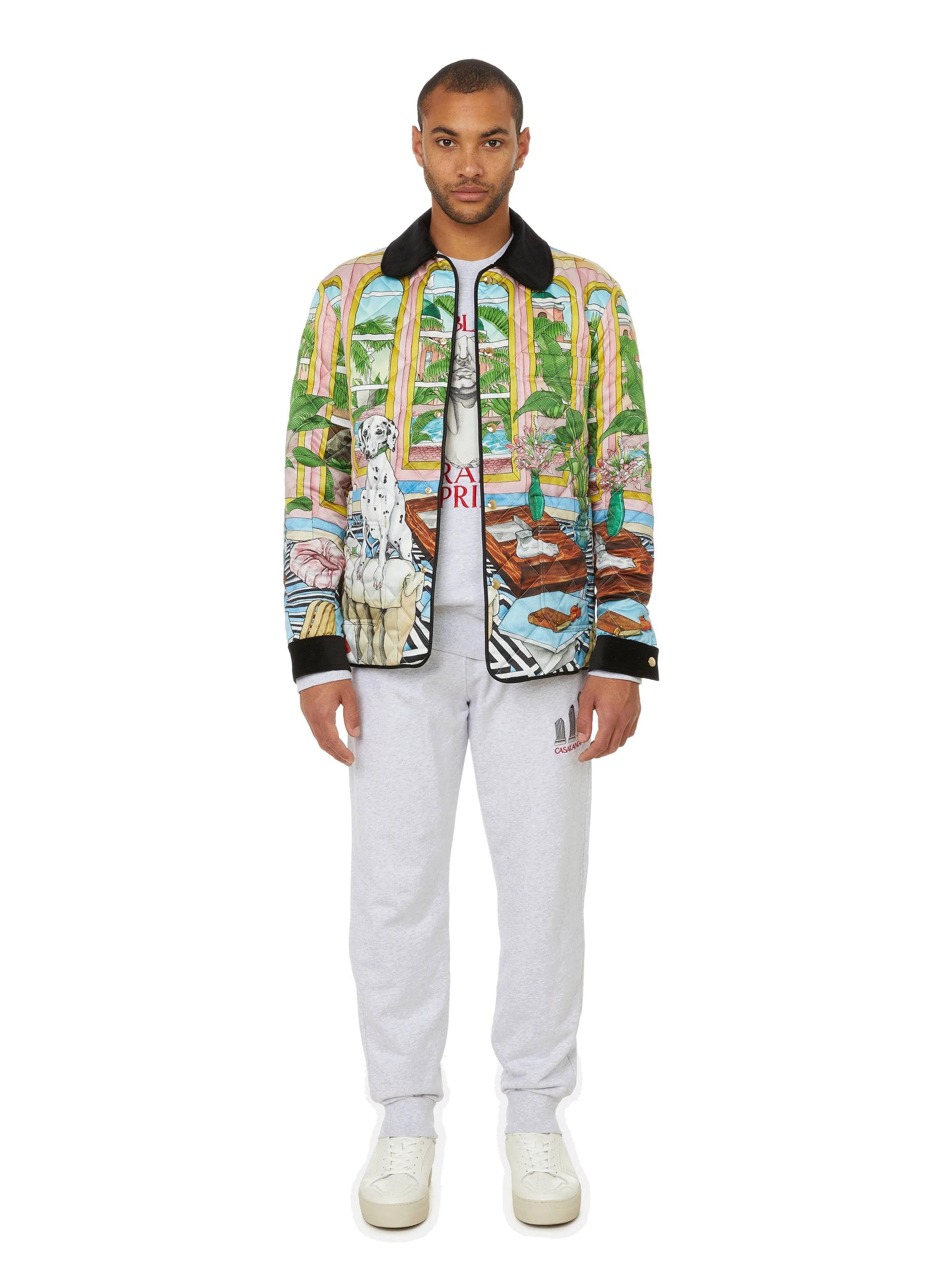 Casablanca o1mle0424 Unisex Dream House Hunting Jacket in Multicolor Size US XS / EU 42 / 0 - 3 Thumbnail