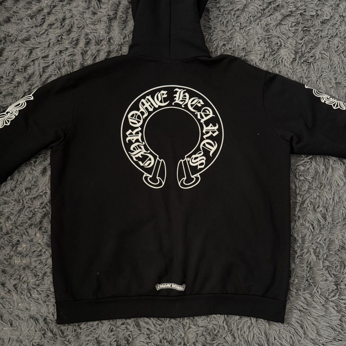 Chrome Hearts Chrome hearts F you horseshoe zip up Size US XL / EU 56 / 4 - 3 Thumbnail