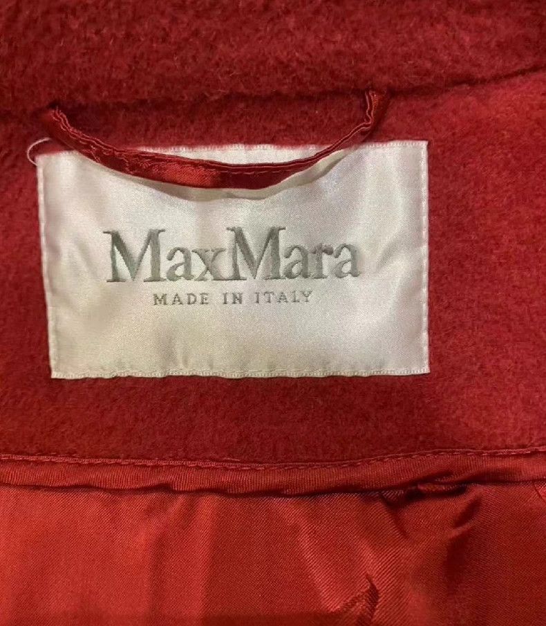 Max Mara Max Mara Coat manuela, red Size S / US 4 / IT 40 - 2 Thumbnail