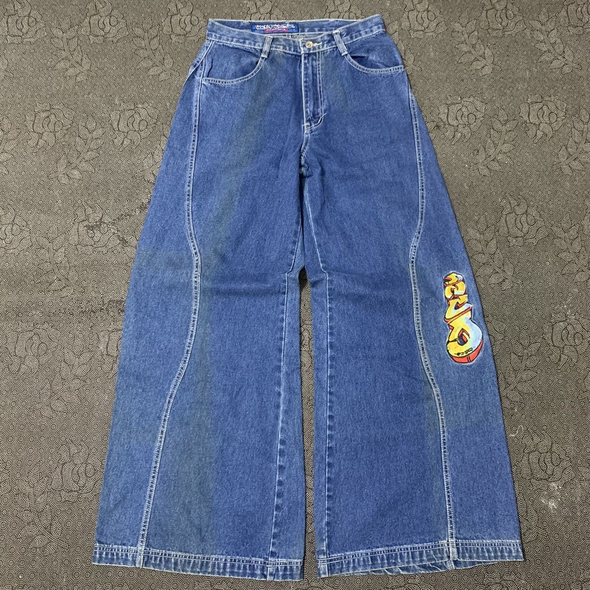 JNCO JNCO Dryer Jeans Long Pants Art Embroidered Size US 30 / EU 46 - 1 Thumbnail