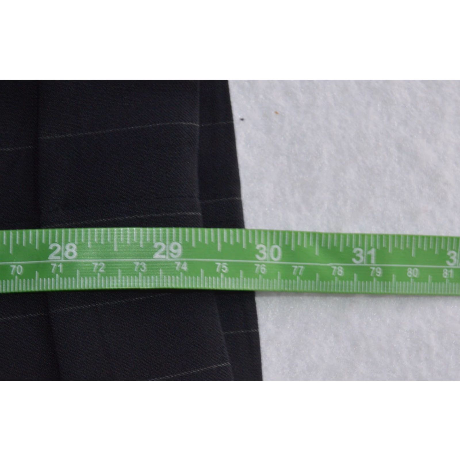 Jos. A. Bank Jos A. Bank Men's Pants Size 36R Black Wool Striped Size US 36 / EU 52 - 6 Thumbnail