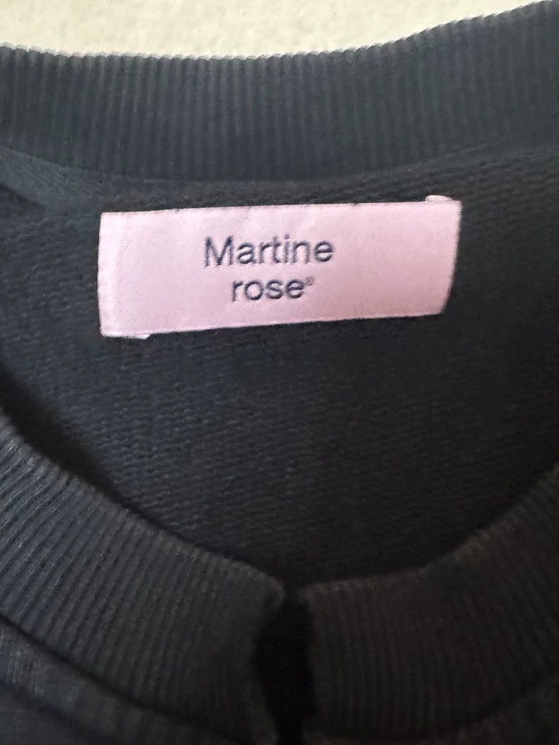 Martine Rose Martine Rose Letter printed zipper hoodie Size US S / EU 44-46 / 1 - 2 Thumbnail