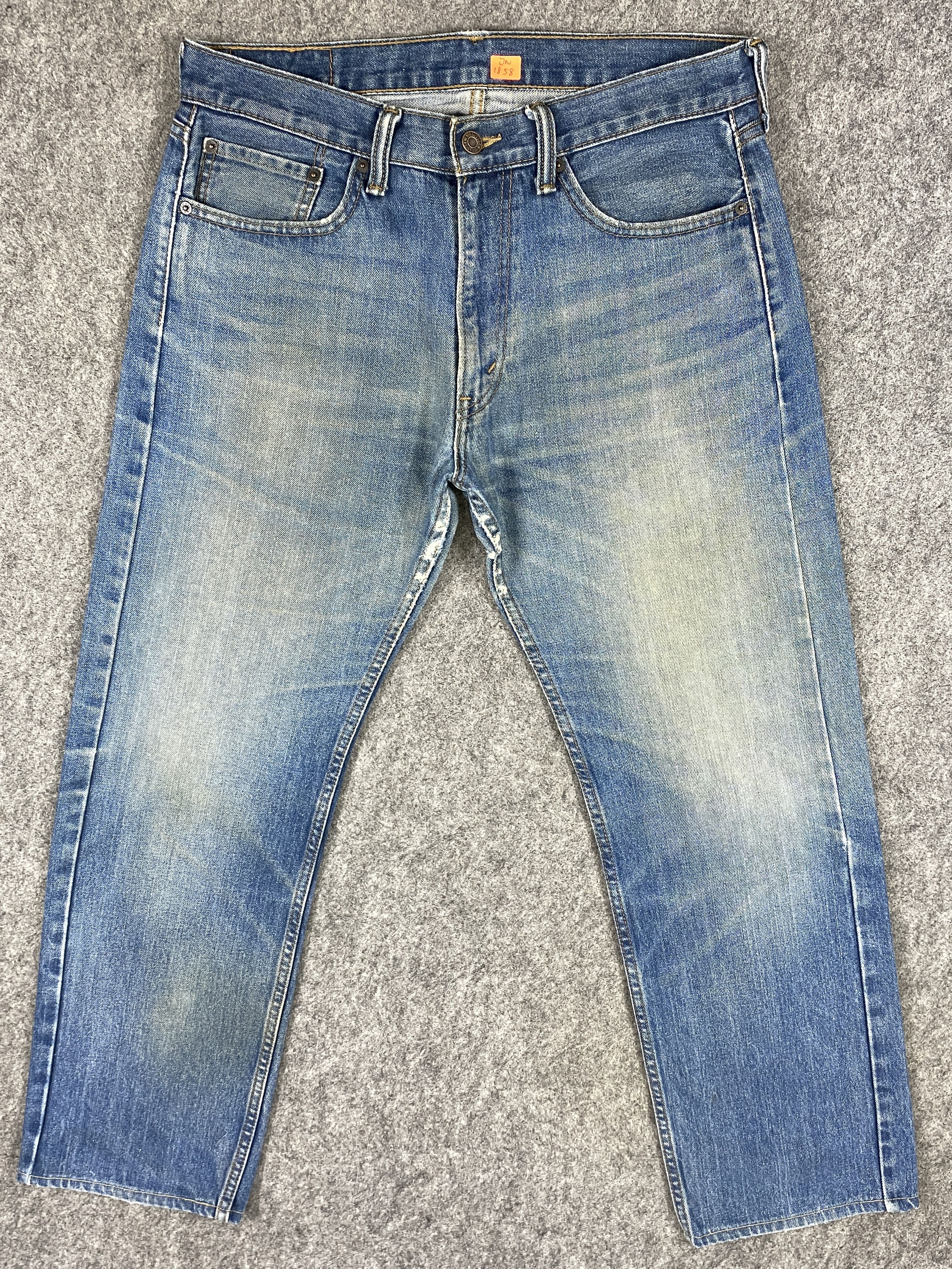 Levi's Dirty Used Blue Vintage Levi's 505 34x29.5 Denim -JN1858 Size US 34 / EU 50 - 1 Thumbnail