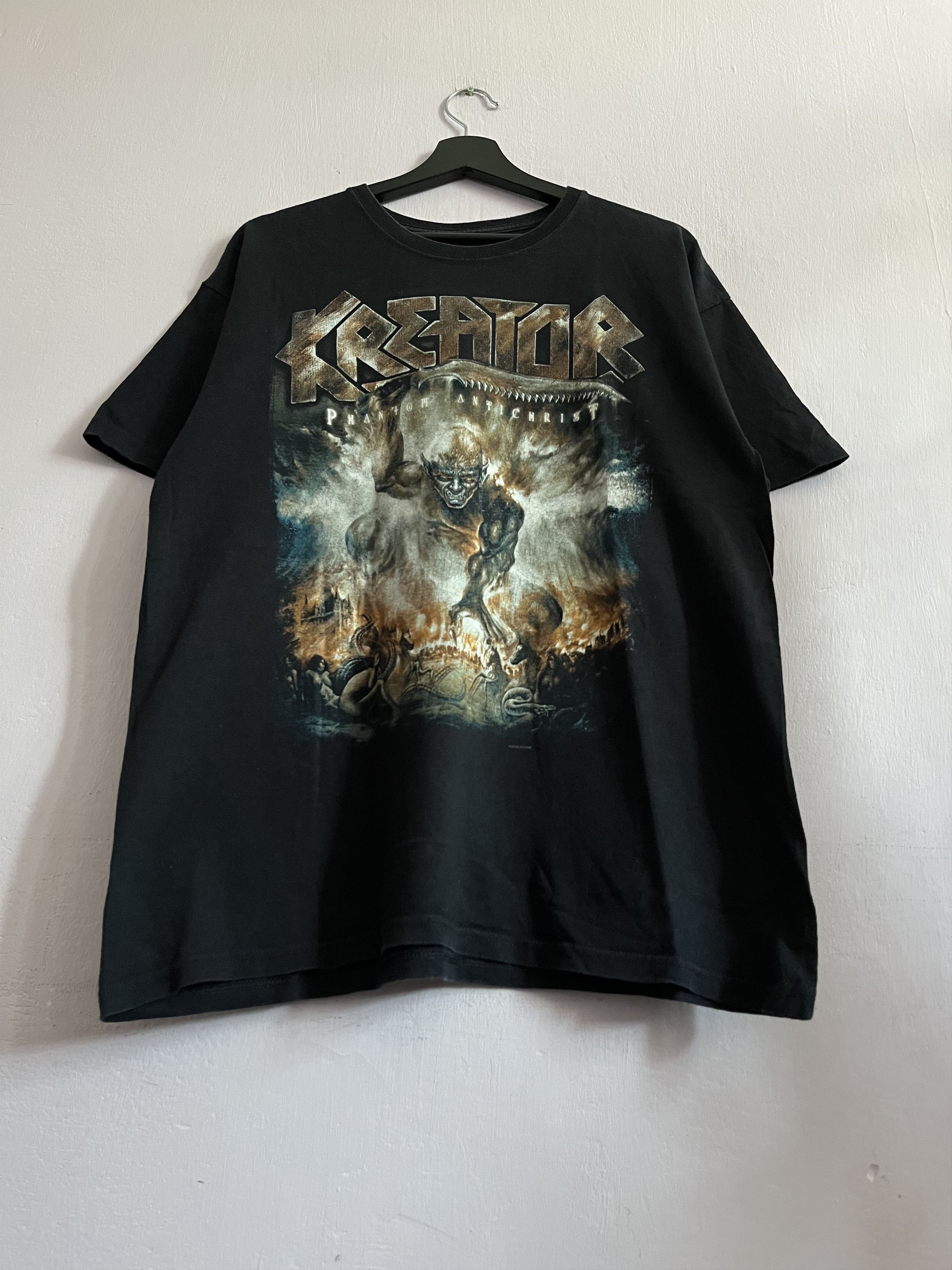 Band Tees Kreator Phantom Antichrist Shirt 2012 Rare Thrash Metal Tee Size US L / EU 52-54 / 3 - 2 Thumbnail