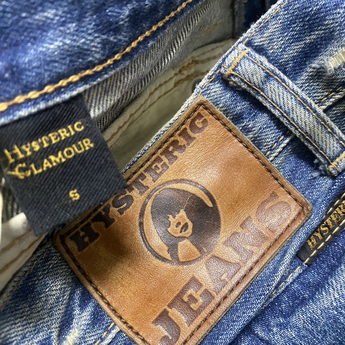 Hysteric Glamour Vintage Hysteric Glamour Distressed Honeycomb Jeans Size US 29 - 20 Thumbnail