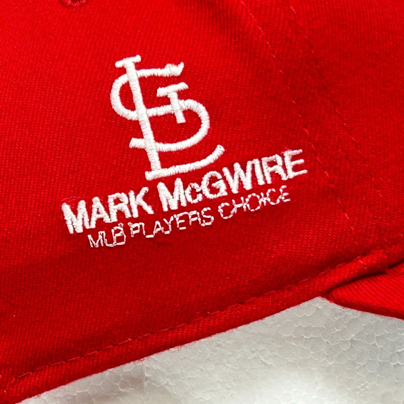 New Era Vintage Mark McGwire Home Run Record Hat Baseball Cap Size ONE SIZE - 8 Thumbnail