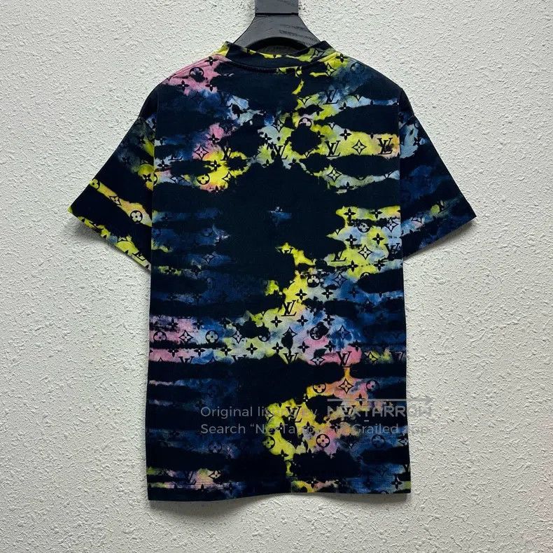 Louis Vuitton Louis Vuitton Tie-dyed presbyopic short sleeve Size US XS / EU 42 / 0 - 2 Thumbnail