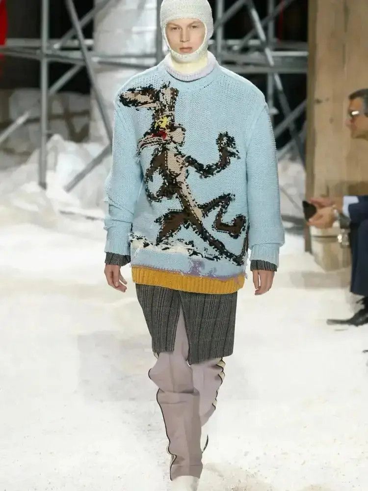Raf Simons Raf Simons CK 205W39NYC by Raf Simons 18AW Looney Tunes Kn Size US S / EU 44-46 / 1 - 7 Thumbnail