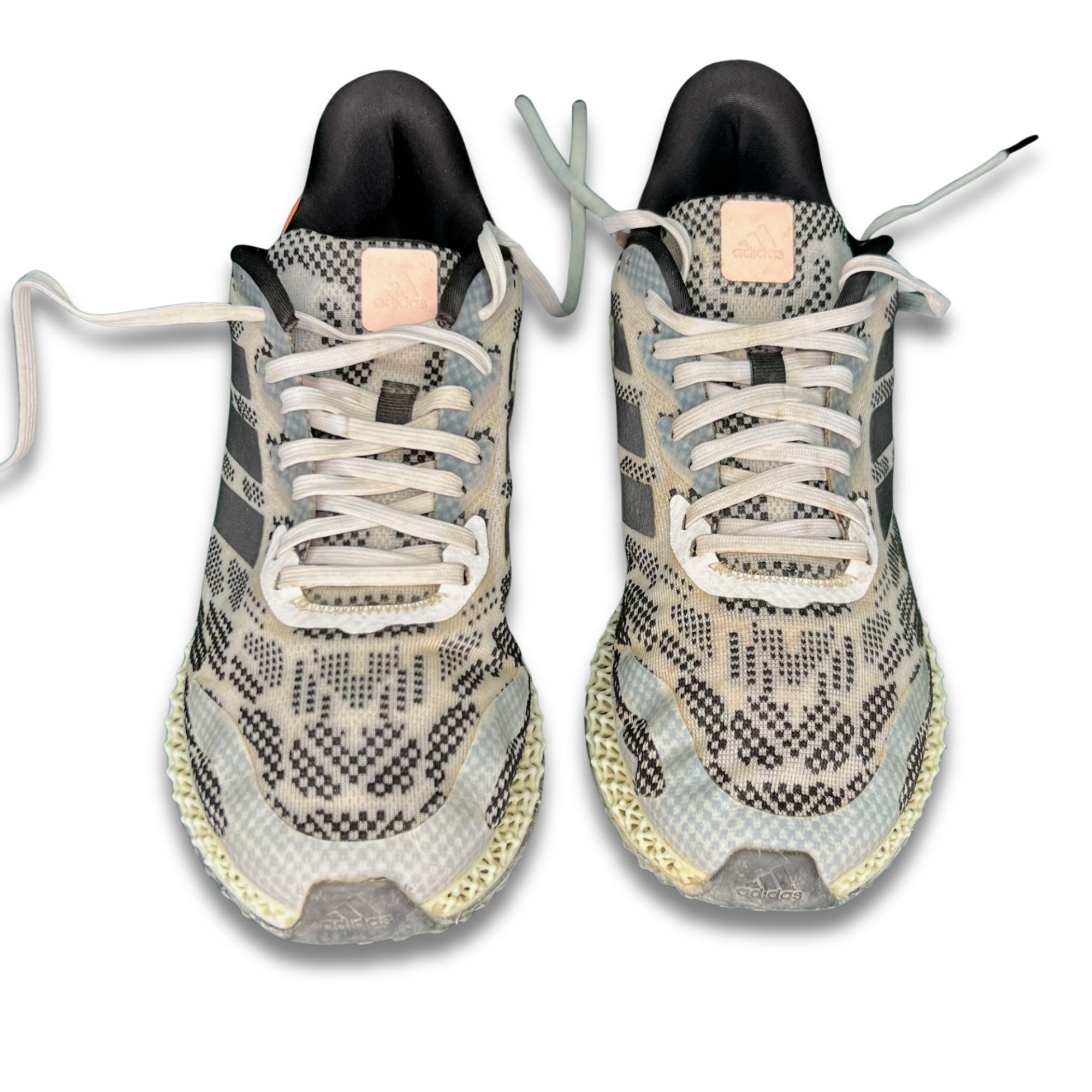 Adidas Adidas 4D Run 1.0 Sneakers Size 9 Beige & Black Lightweight Size US 9 / EU 42 - 2 Thumbnail