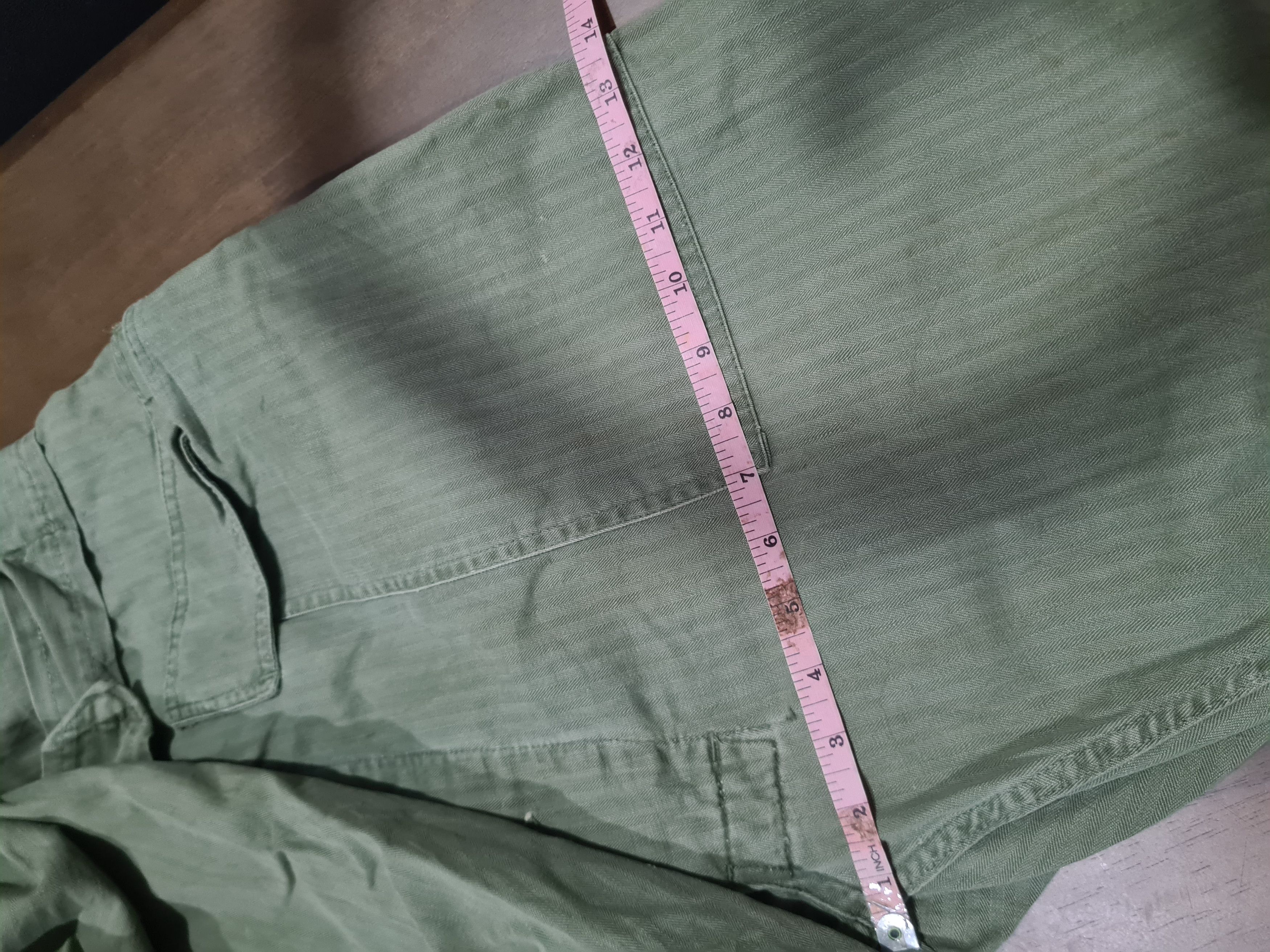Vintage army military coverall overall hbt 13 star button Size US 42 / EU 58 - 16 Thumbnail