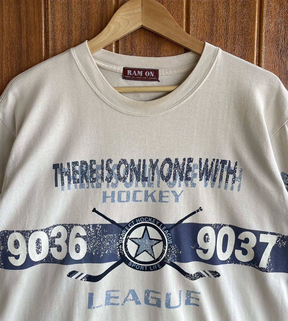 NHL Vintage’90s🔥HOCKEY CHAMPIONSHIP🔥PROFESSIONAL LEAGUE Tshirt Size US L / EU 52-54 / 3 - 3 Thumbnail