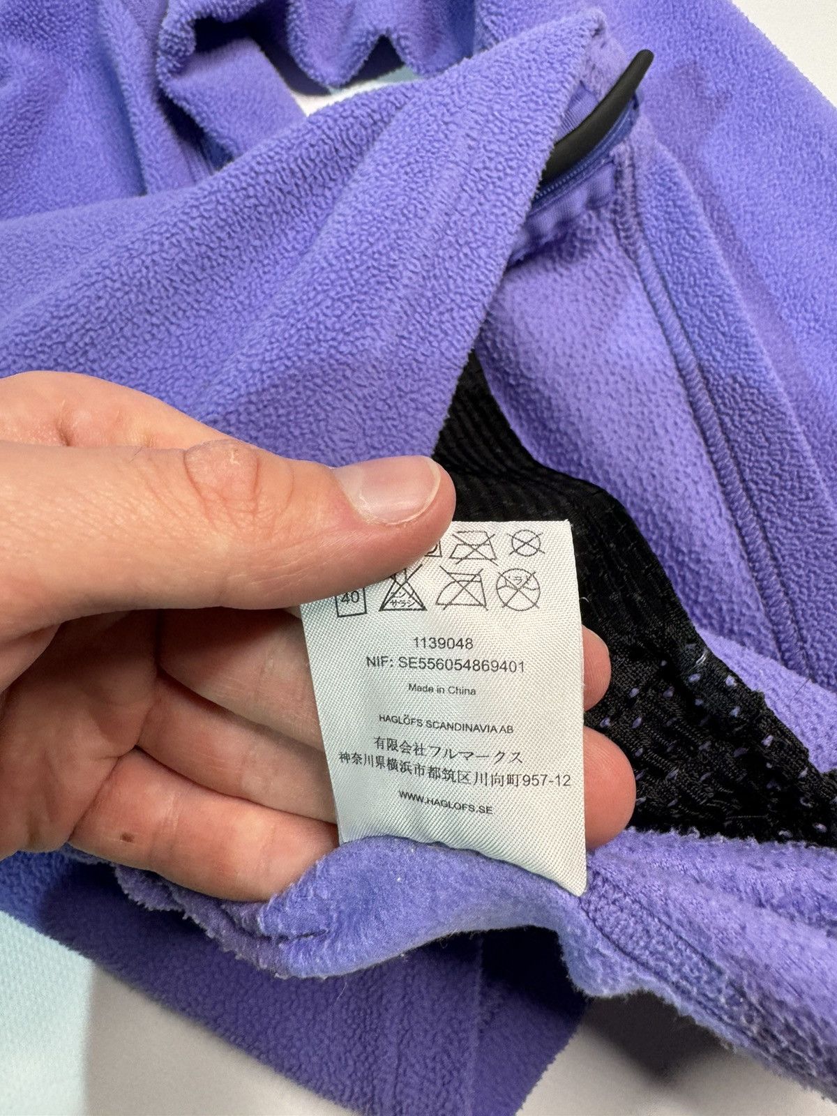 Haglofs Haglofs fleece purple outdoor gorpcore y2k swag drip 90s Size M / US 6-8 / IT 42-44 - 5 Thumbnail
