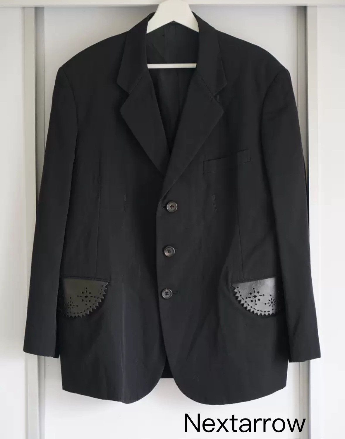 Yohji Yamamoto Yohji Yamamoto 96ss flower and youth patchwork hollow suit Size US S / EU 44-46 / 1 - 1 Thumbnail
